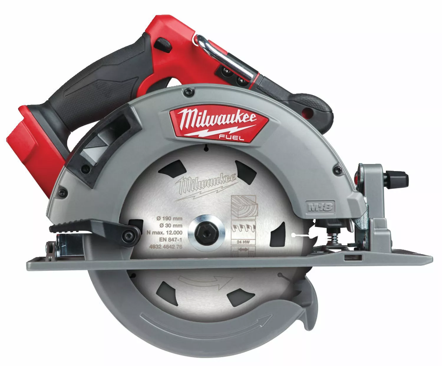 Milwaukee M18 FCS66GR3-0 18V Li-Ion corps de scie circulaire sans fil - 190x30mm-image