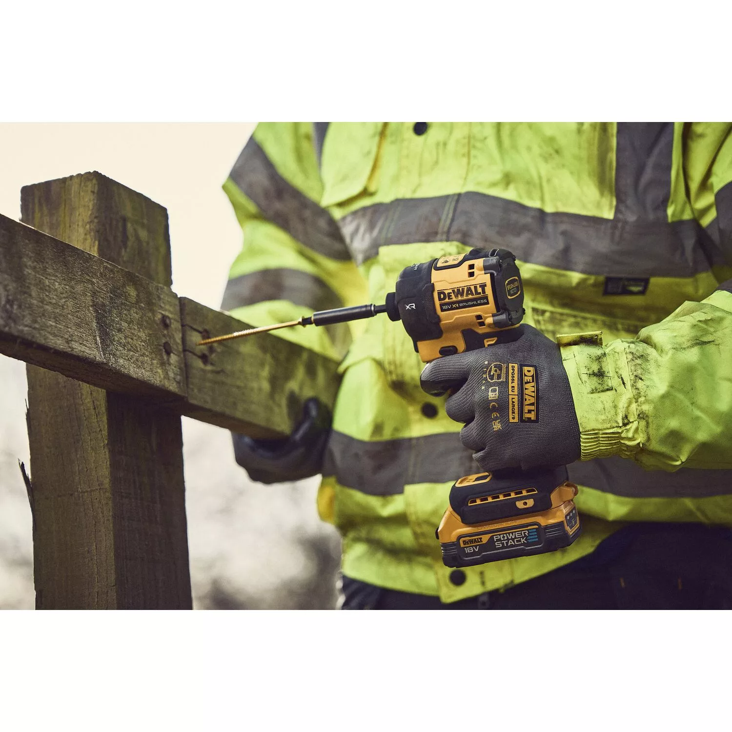 DeWALT DCF870N-XJ 18V Li-ion accu hydraulische slagschroevendraaier body - 56Nm-image