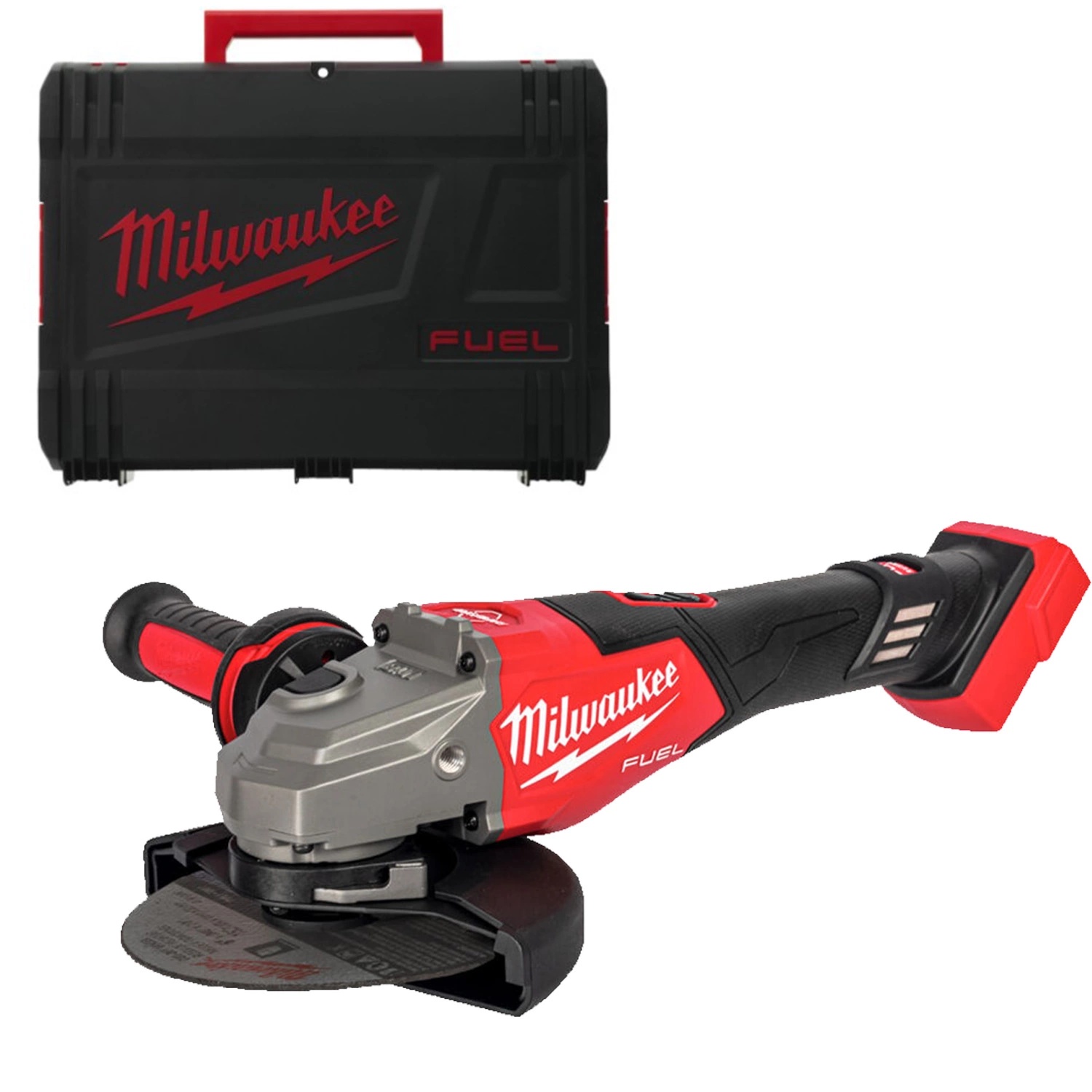 Milwaukee M18 FHSAGO125VXPDB2-0X 18V Li-ion accu Haakse slijper in HD Box - 125mm-image