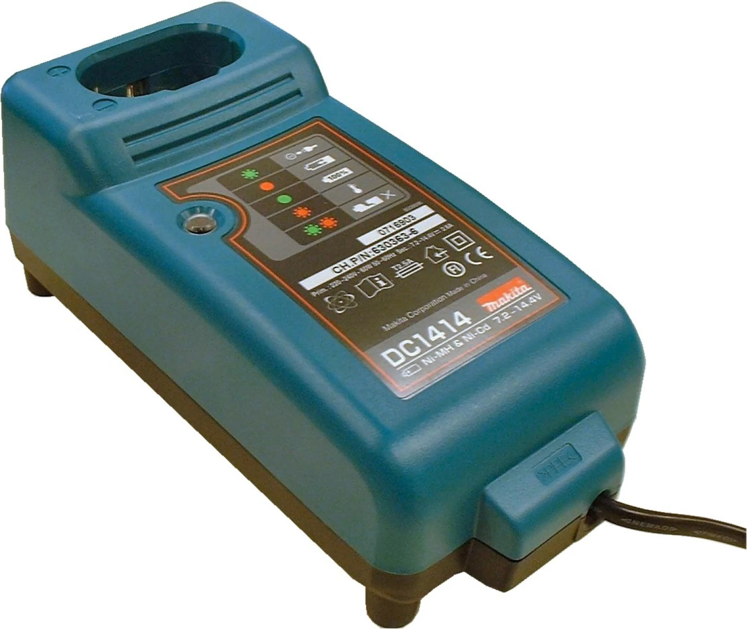 Makita DC1414F Chargeur 7,2 - 14,4V NiCD & NiMh-image