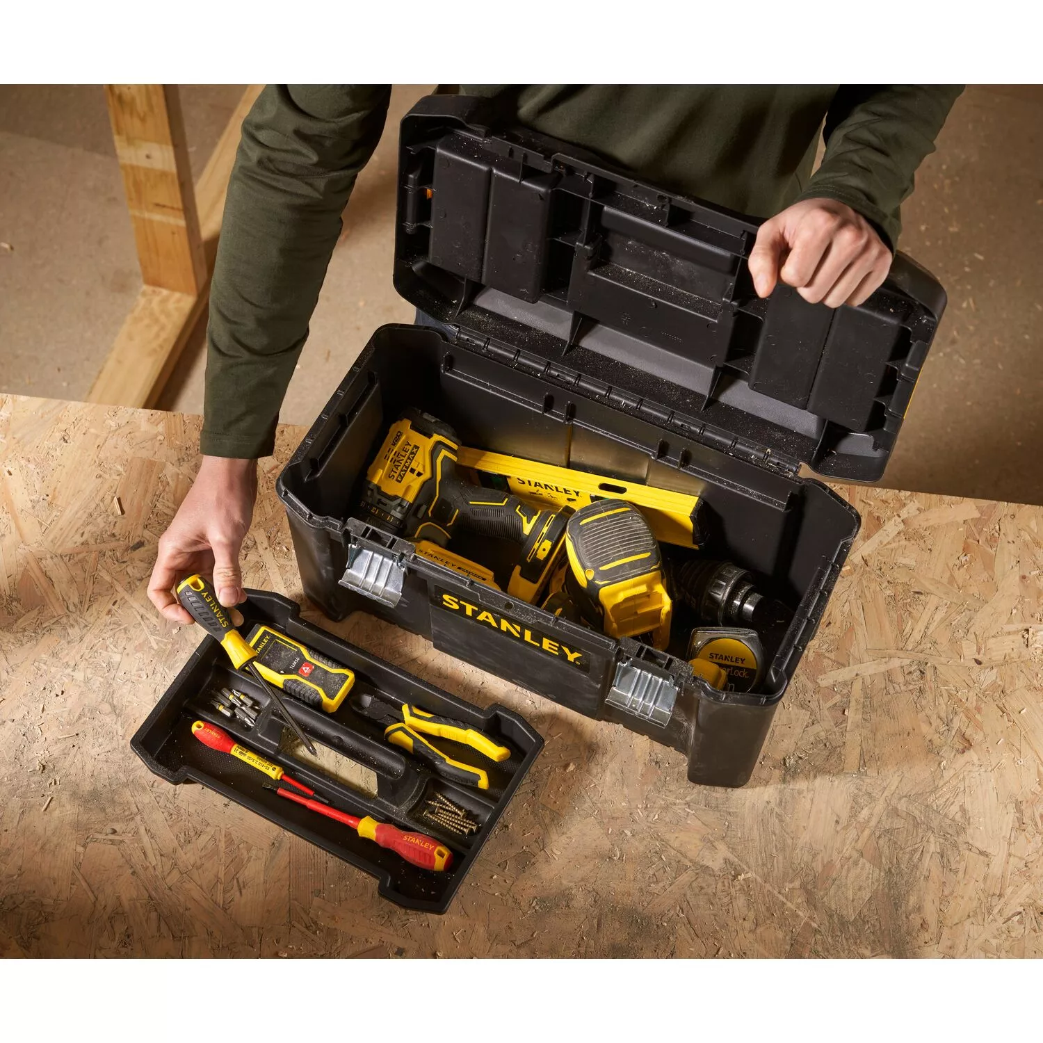 Stanley STST1-75521 Boîte à outils Essential M 19”-image