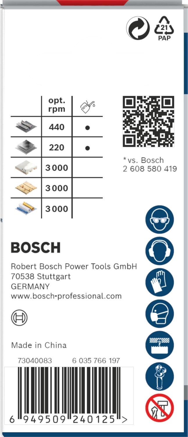 Bosch 2608594368 PRO Scie cloche multi-matériaux avec Power Change plus - 20 mm-image