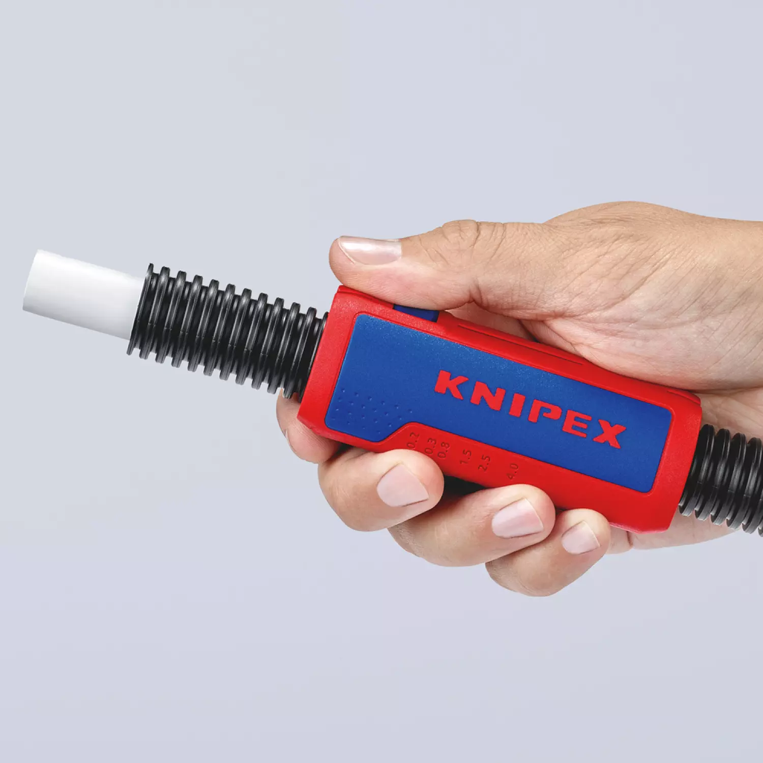 Knipex 90 22 02 SB TwistCut Snijder voor gegolfde buizen - 100mm-image