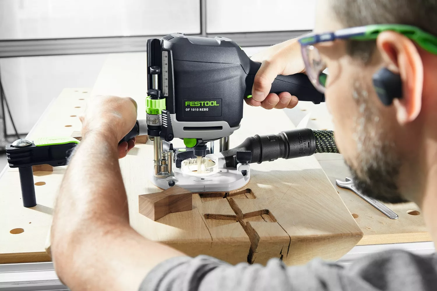 Festool OF 1010 REBQ-Plus Bovenfrees - in systainer 1010W 55mm-image