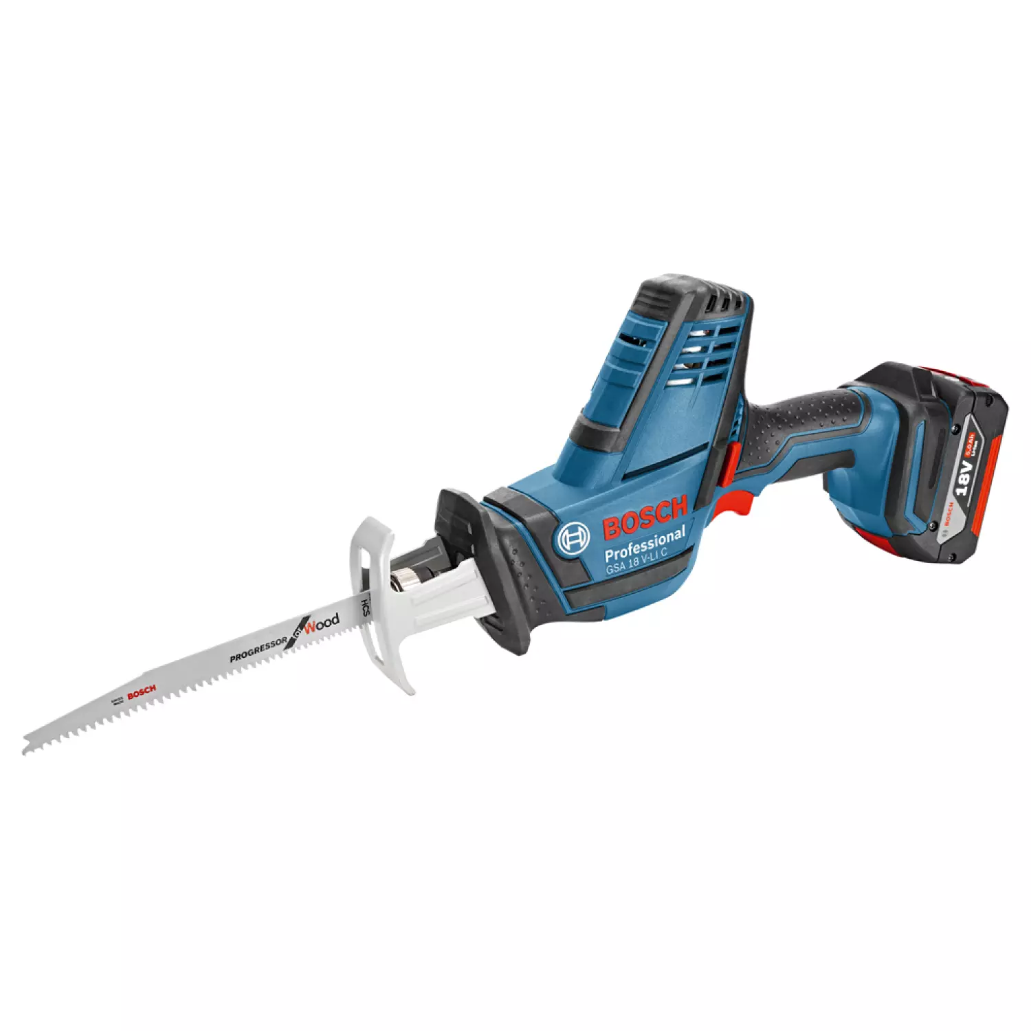 Bosch 06016A5004 - Scie sabre sans fil GSA 18V-Li Compact C&G (machine seule)-image