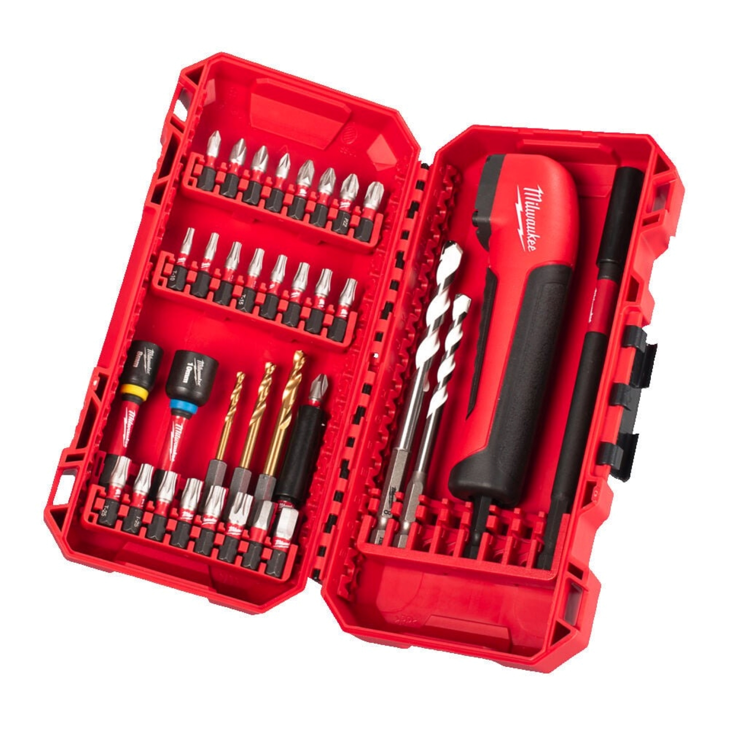 Milwaukee 4932493653 Jeu d'embouts 35 pièces Shockwave Impact Duty CD D/Drive-image