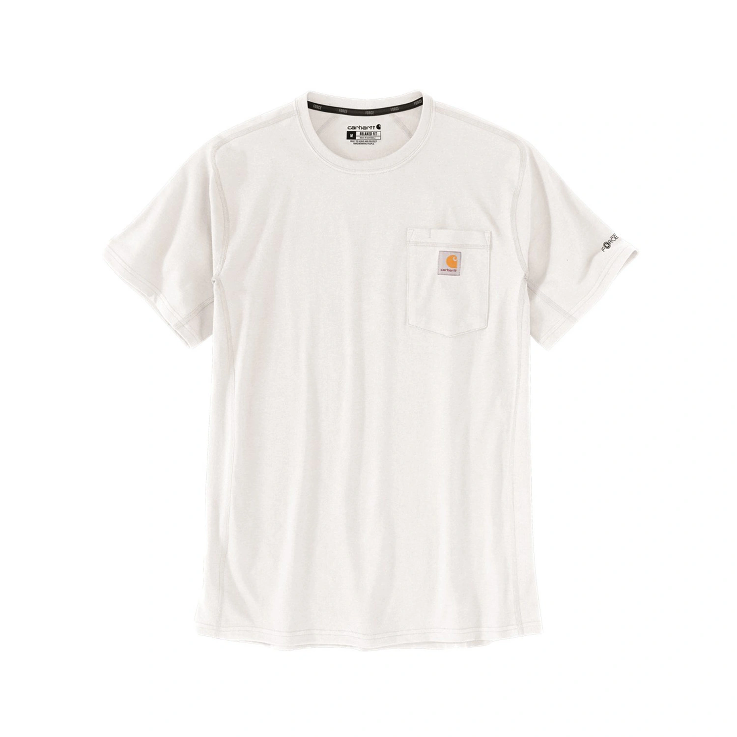 Carhartt Force Pocket T-Shirt Blanc - 2XL