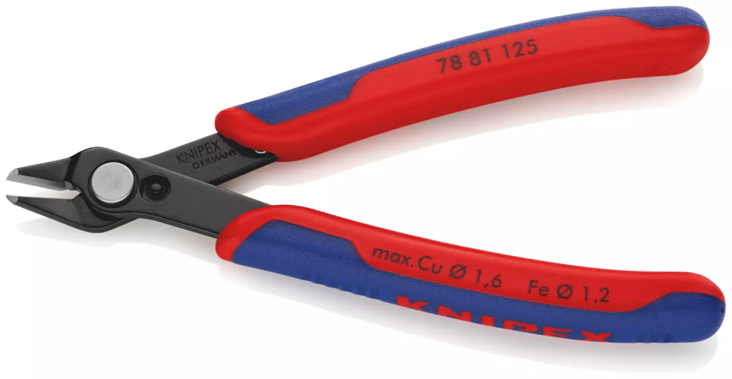 Knipex 7881125 Super-Knips Precisie Zijsnijtang - Elektronica - 125mm-image