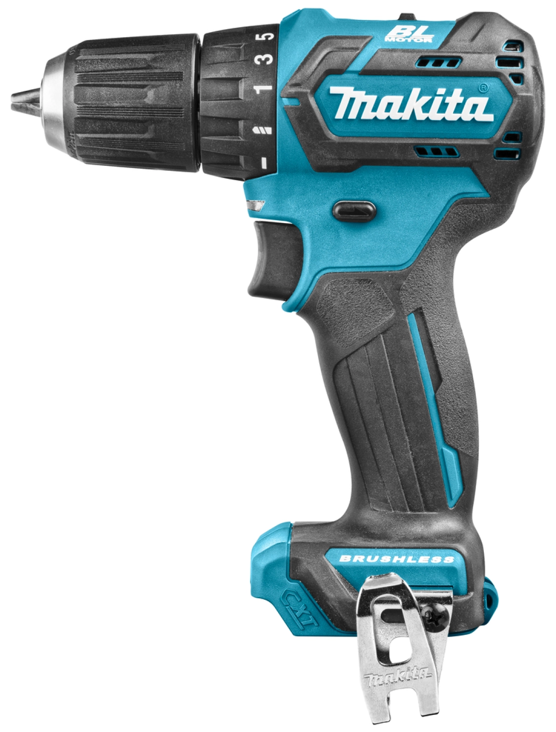 Makita DF332DZ Perceuse visseuse sans-fil - 10,8V Li-ion coulissante - Brushless - 35 Nm - Machine seule-image