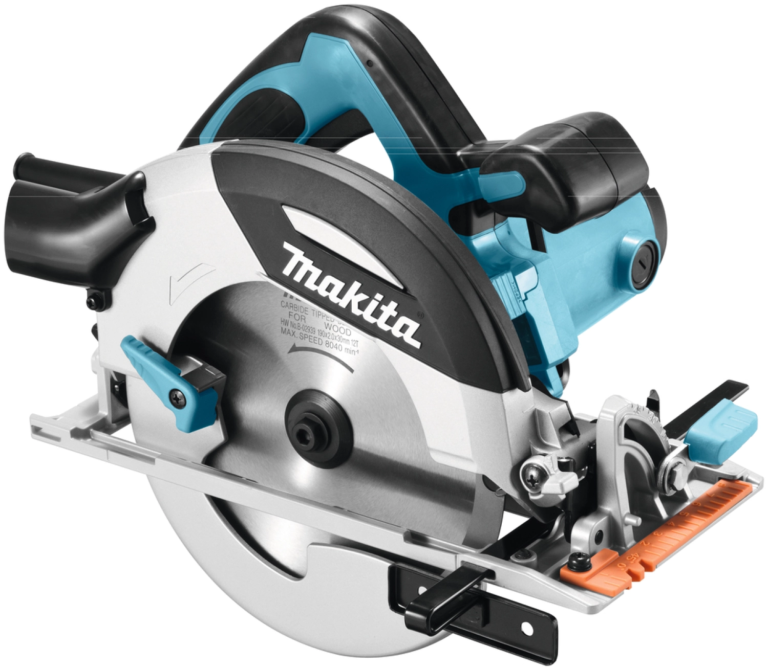 Makita HS7101K Scie circulaire - 1400 W - 190 mm - Coffret-image