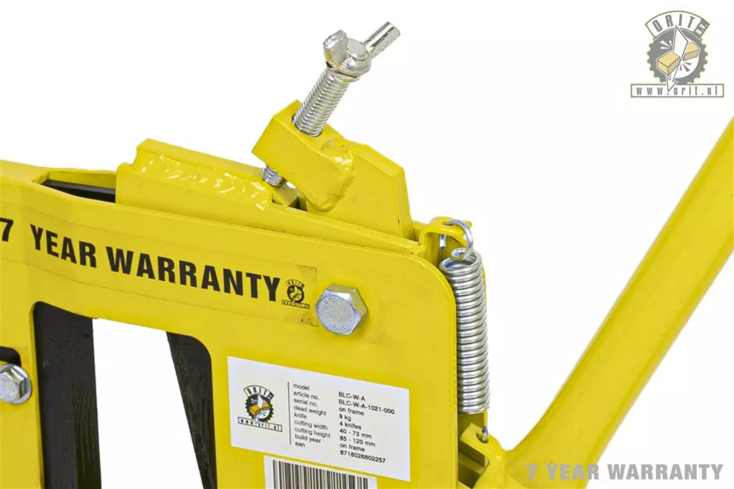 Orit BLC WA Steenknipper Quattro-Quattro - 50-75mm met extra veer in buis en speciaal mes-image