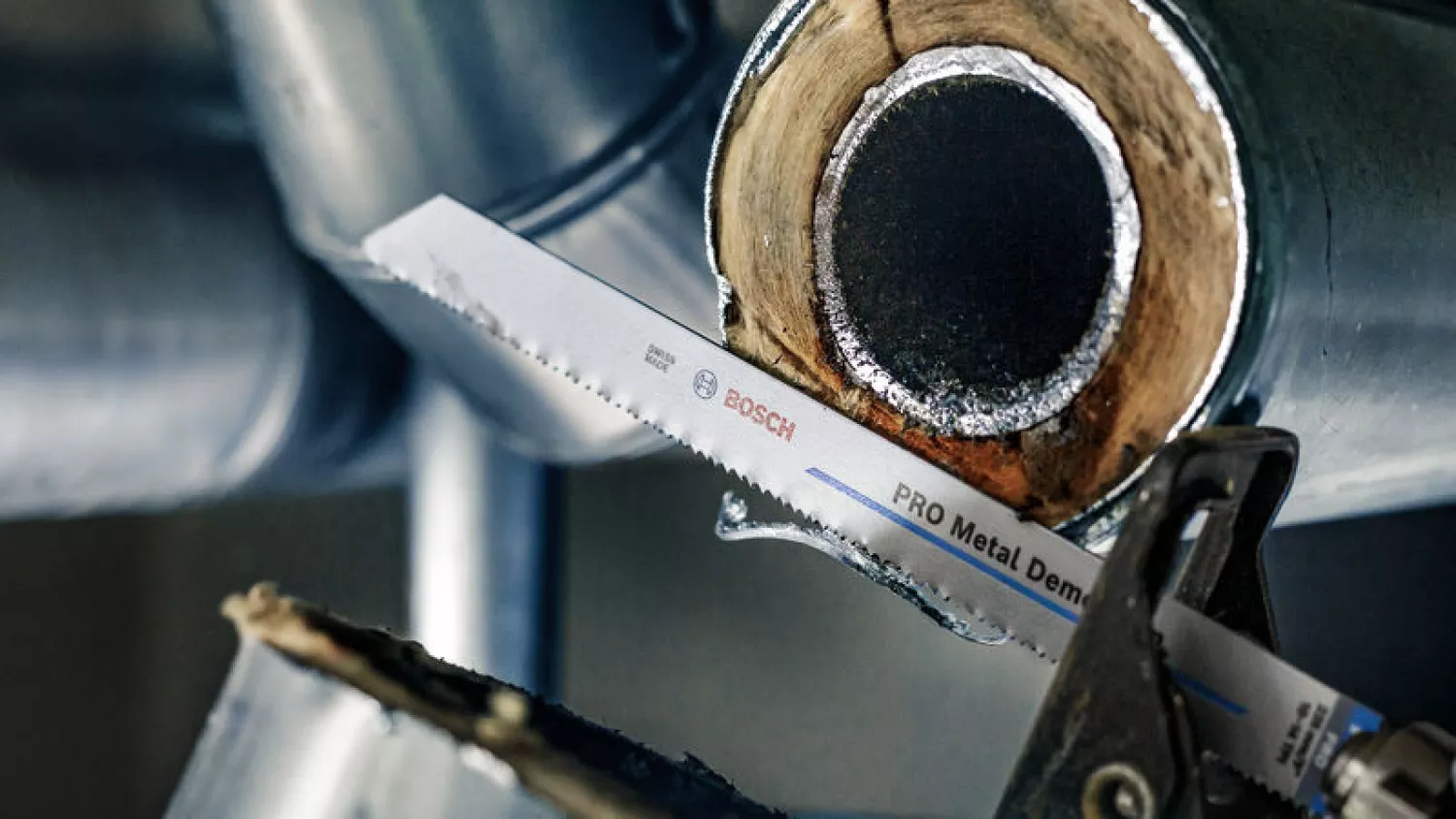 Bosch 2607011820 PRO Jeu de 6 lames de scie de démolition sous blister avec boîte de rangement-image