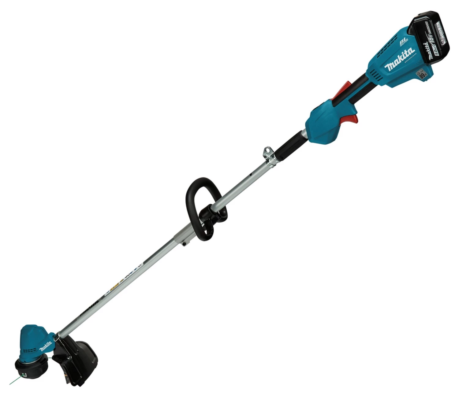 Makita DUR192LST 18V Li-Ion accu trimmer set (1x 5,0Ah) - D-greep - 300mm - koolborstelloos-image