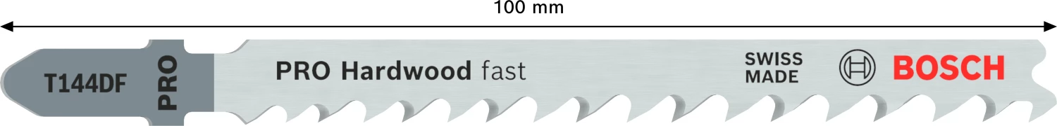 Bosch PRO T144DF Hardwood fast decoupeerzaagblad - 100 mm - hout (5st)-image