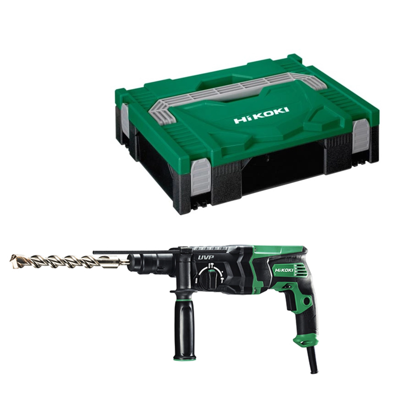 HiKOKI DH28PMY2WSZ SDS-Plus Boorhamer in koffer - 28mm - 850W - 3J-image
