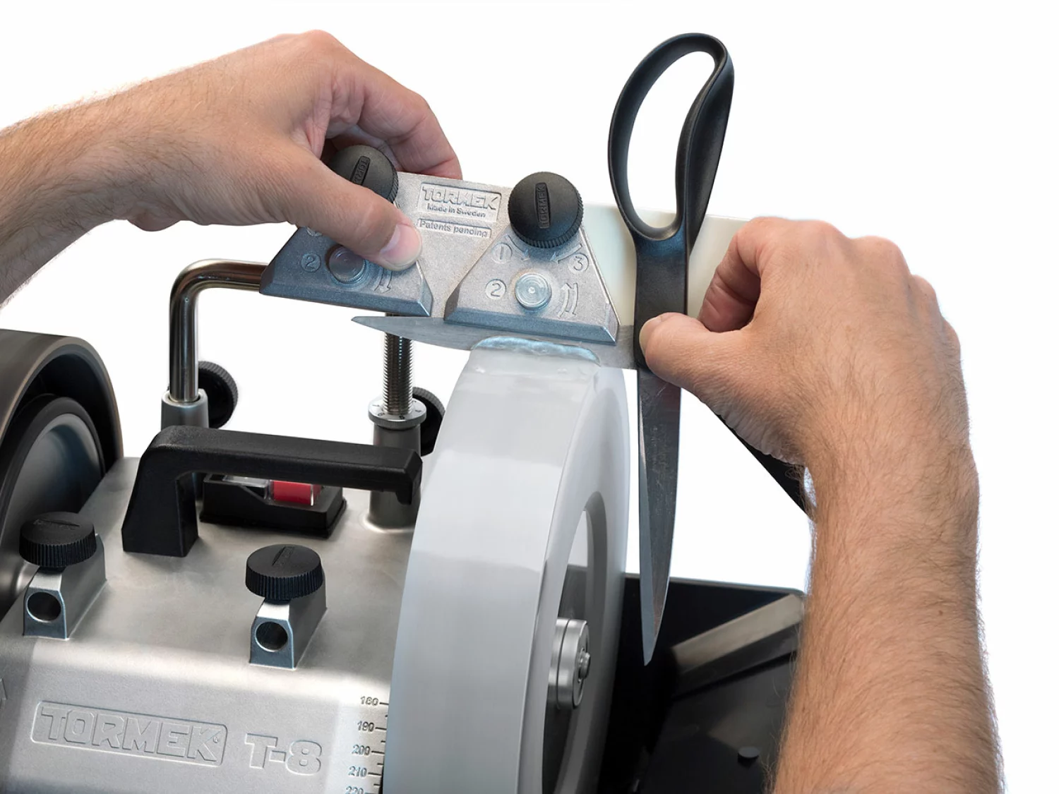 Tormek SVX-150 Gabarit d'affûtage pour ciseaux-image