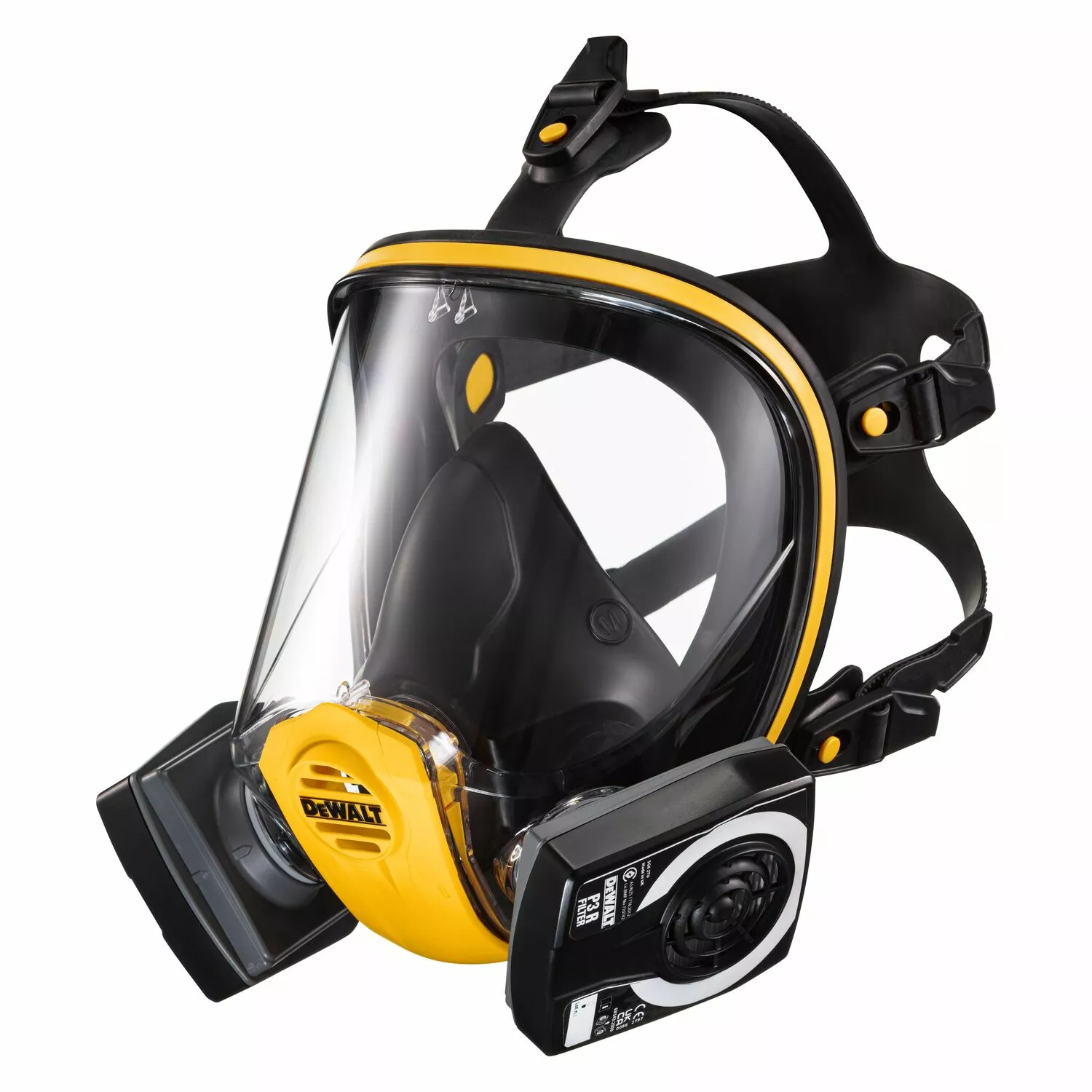 DeWalt DXIR1FFMLP3 Masque complet léger réutilisable avec filtres P3 - Taille L-image