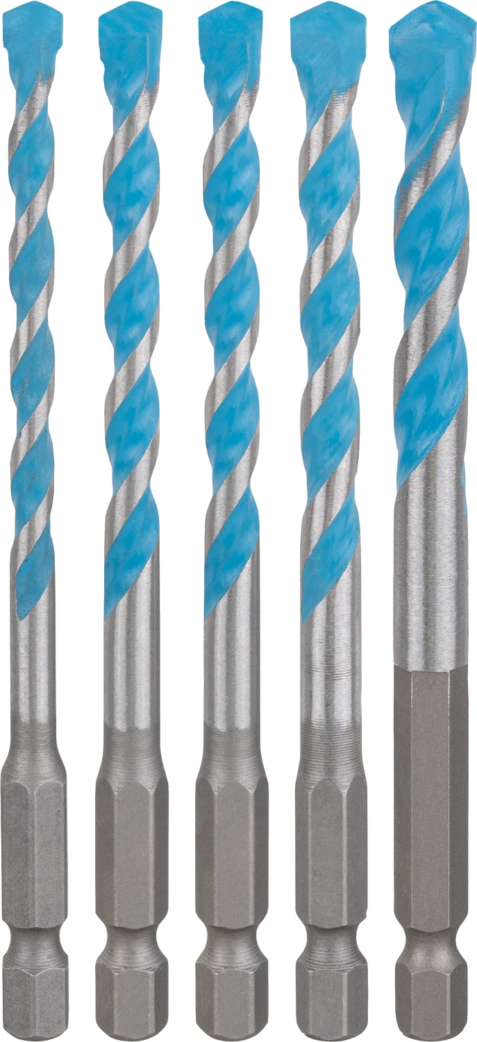 Bosch 2608900586 EXPERT 5-delige HEX-9 borenset - MultiConstruction - 5,5/6/6/7/8 mm-image