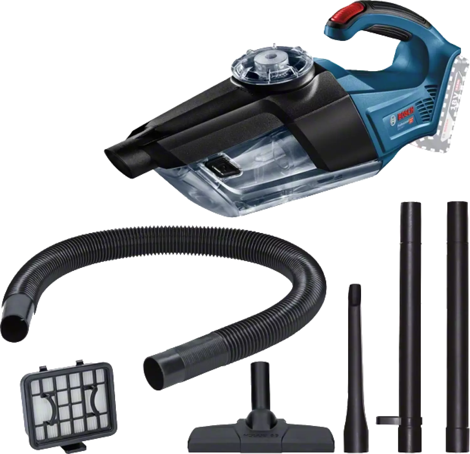 Bosch GAS 18V-1 18V Li-Ion accu stofzuiger body - 0,7L-image