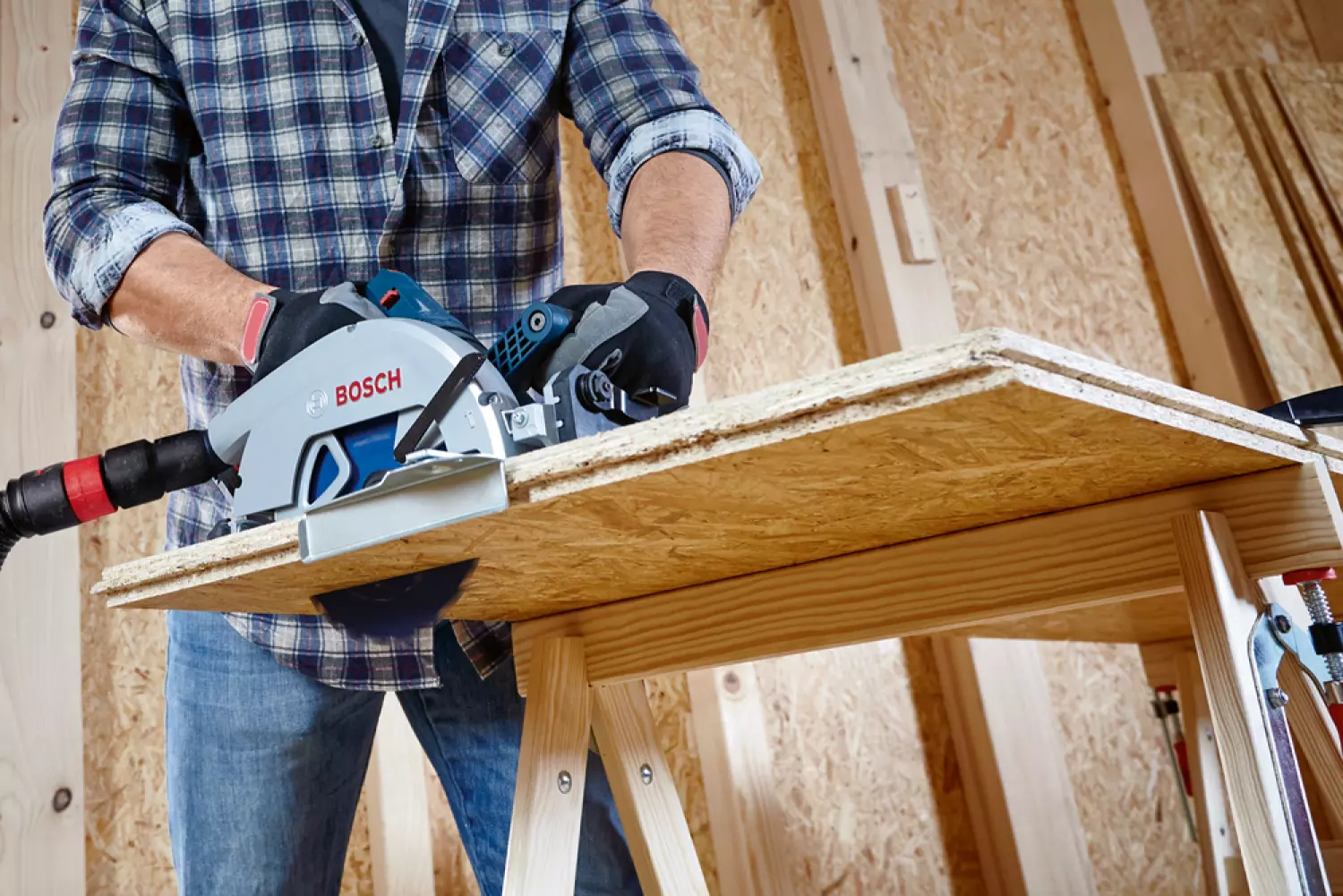 Bosch GKS 18V-68 GC 18V Li-Ion accu BiTurbo cirkelzaag body in L-Boxx - 190 x 30mm - koolborstelloos-image