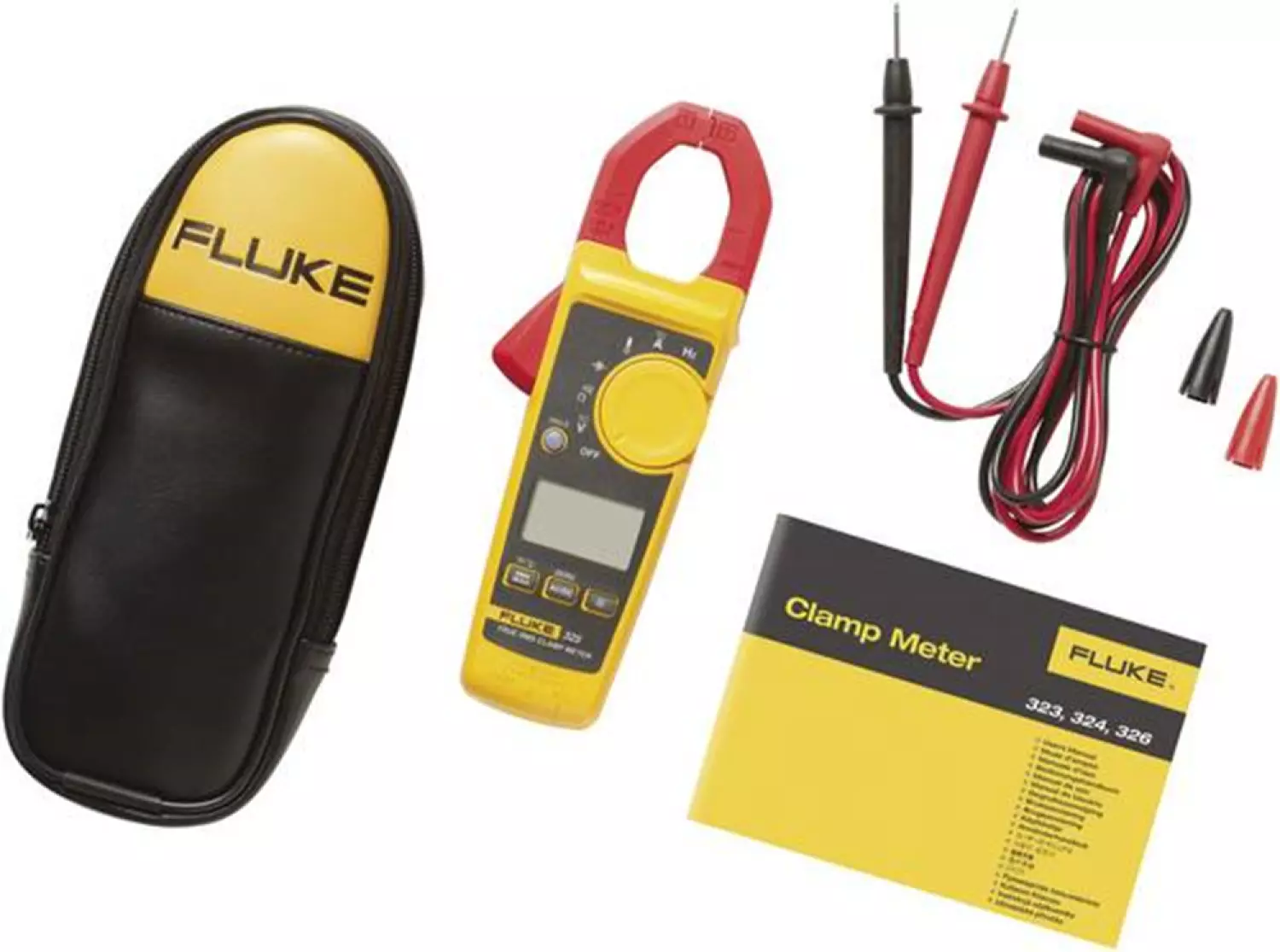 Fluke 325 True-RMS Stroomtang met temperatuurmeting - AC/DC 600V & 400A-image