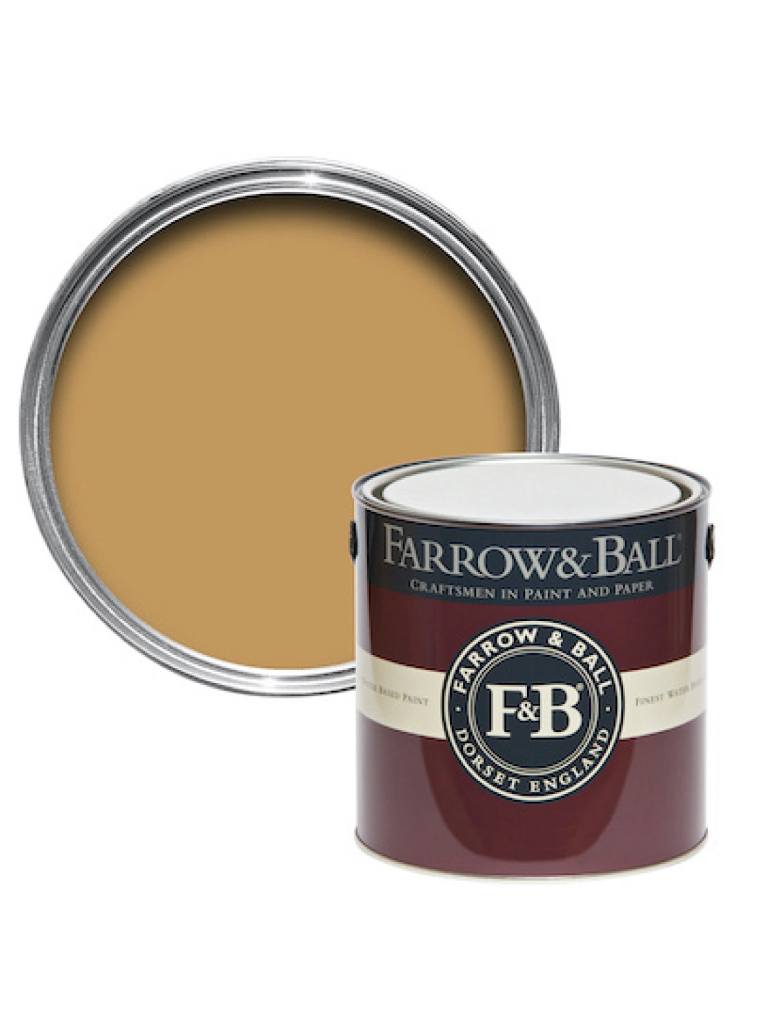 Farrow & Ball Modern Emulsion India Yellow No.66 - 5L-image