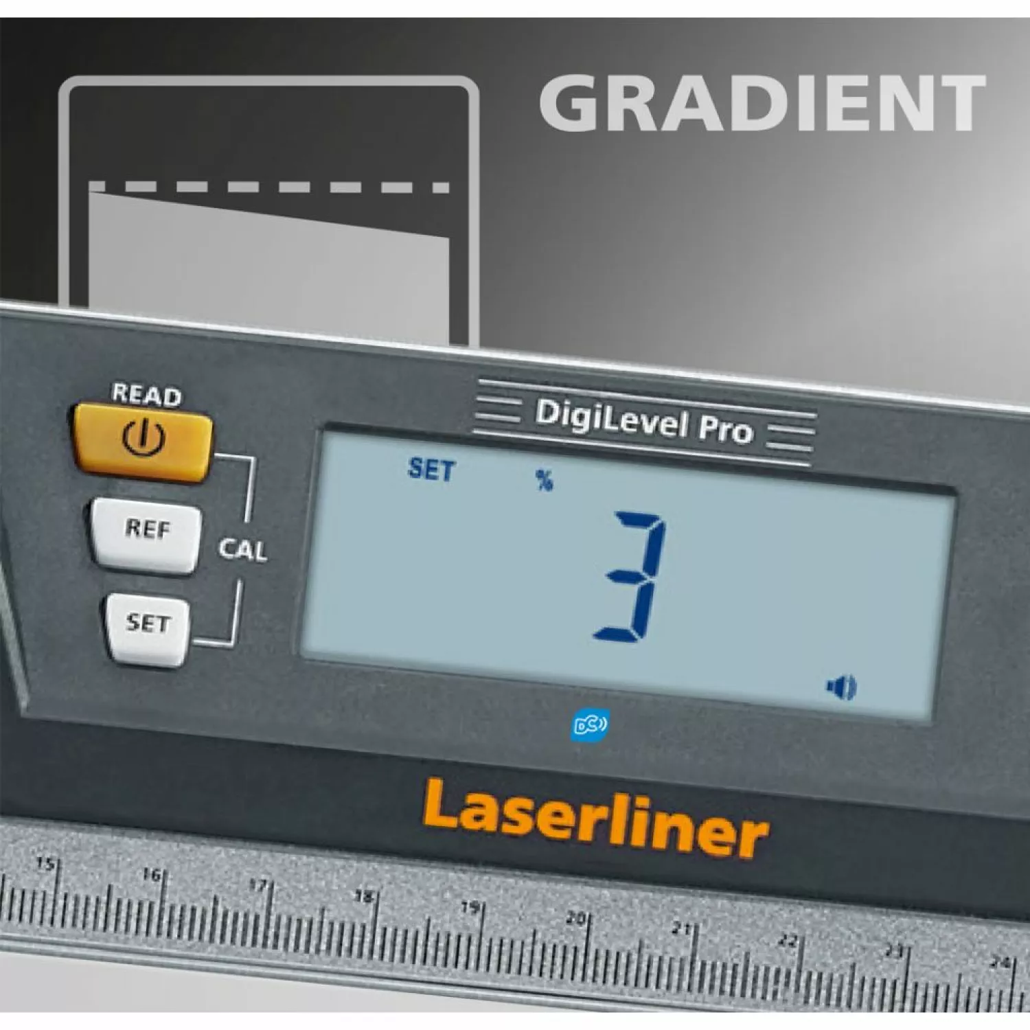 Laserliner DigiLevel Pro 40 Digitale elektronische waterpas - 400mm - Bluetooth-image