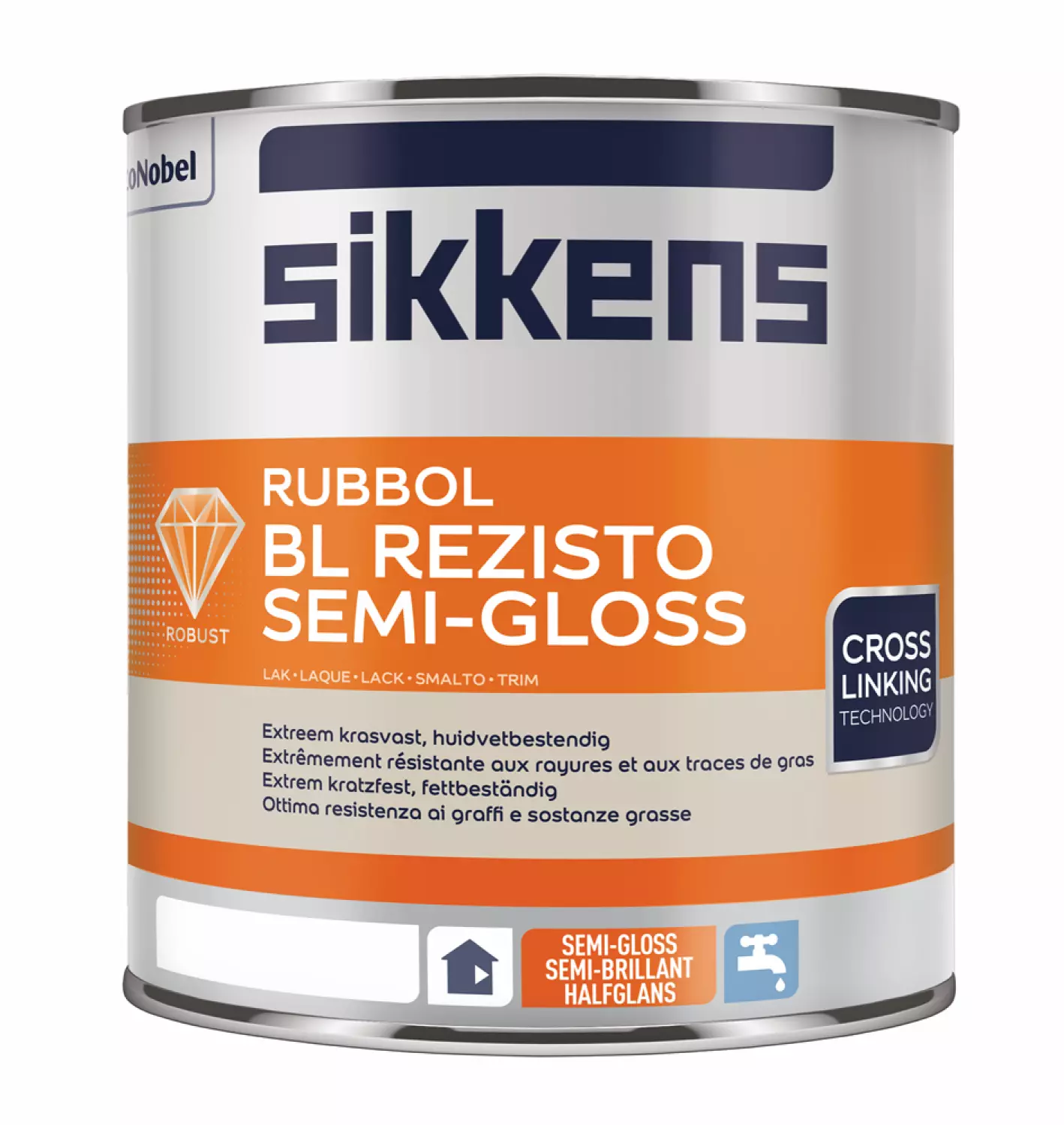 Sikkens Rubbol BL Rezisto semi gloss - op kleur gemengd - 1L-image