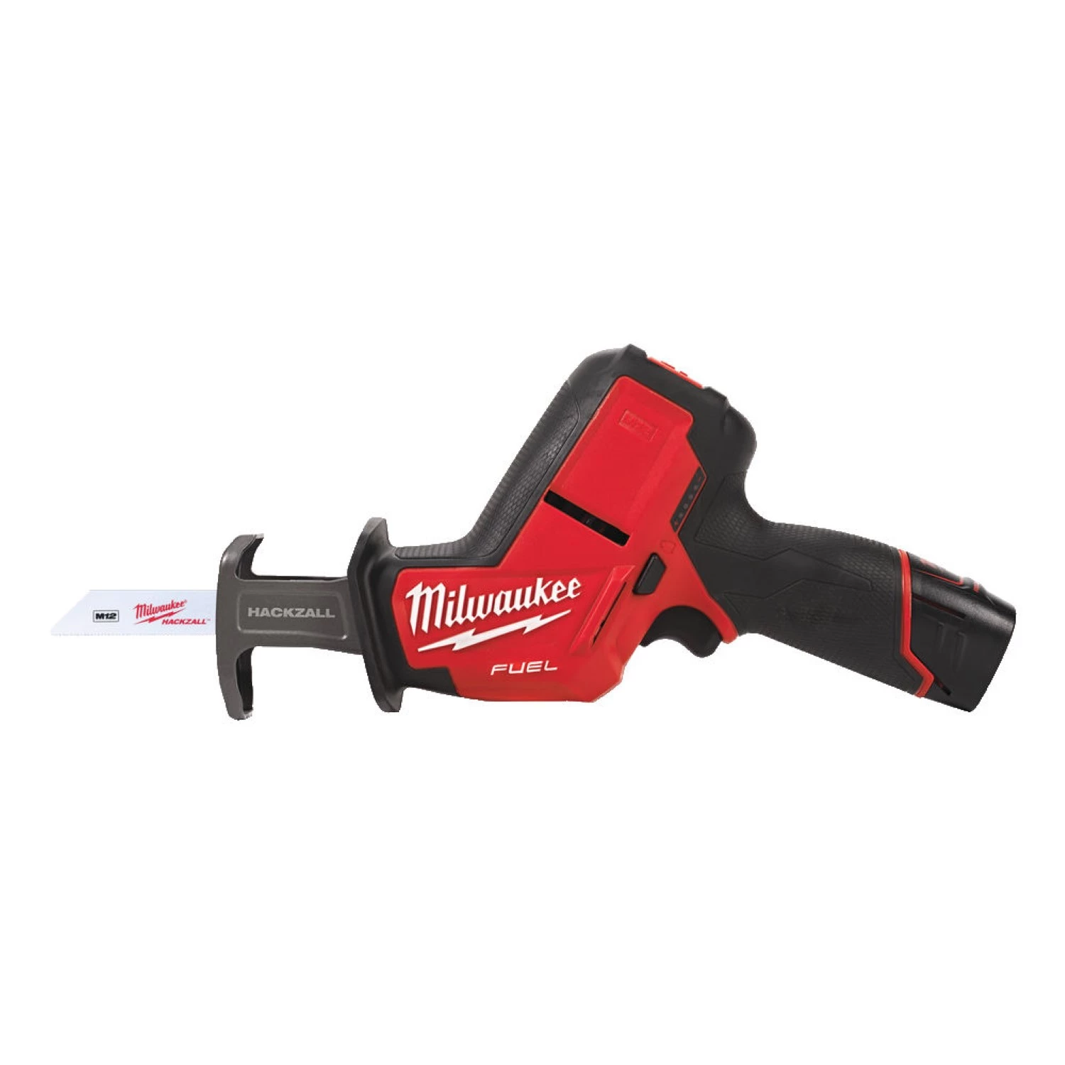 Milwaukee M12 CHZ-202X 12V Li-Ion accu reciprozaag set (2x 2.0Ah accu) in HD Box - snelwissel - koolborstelloos-image