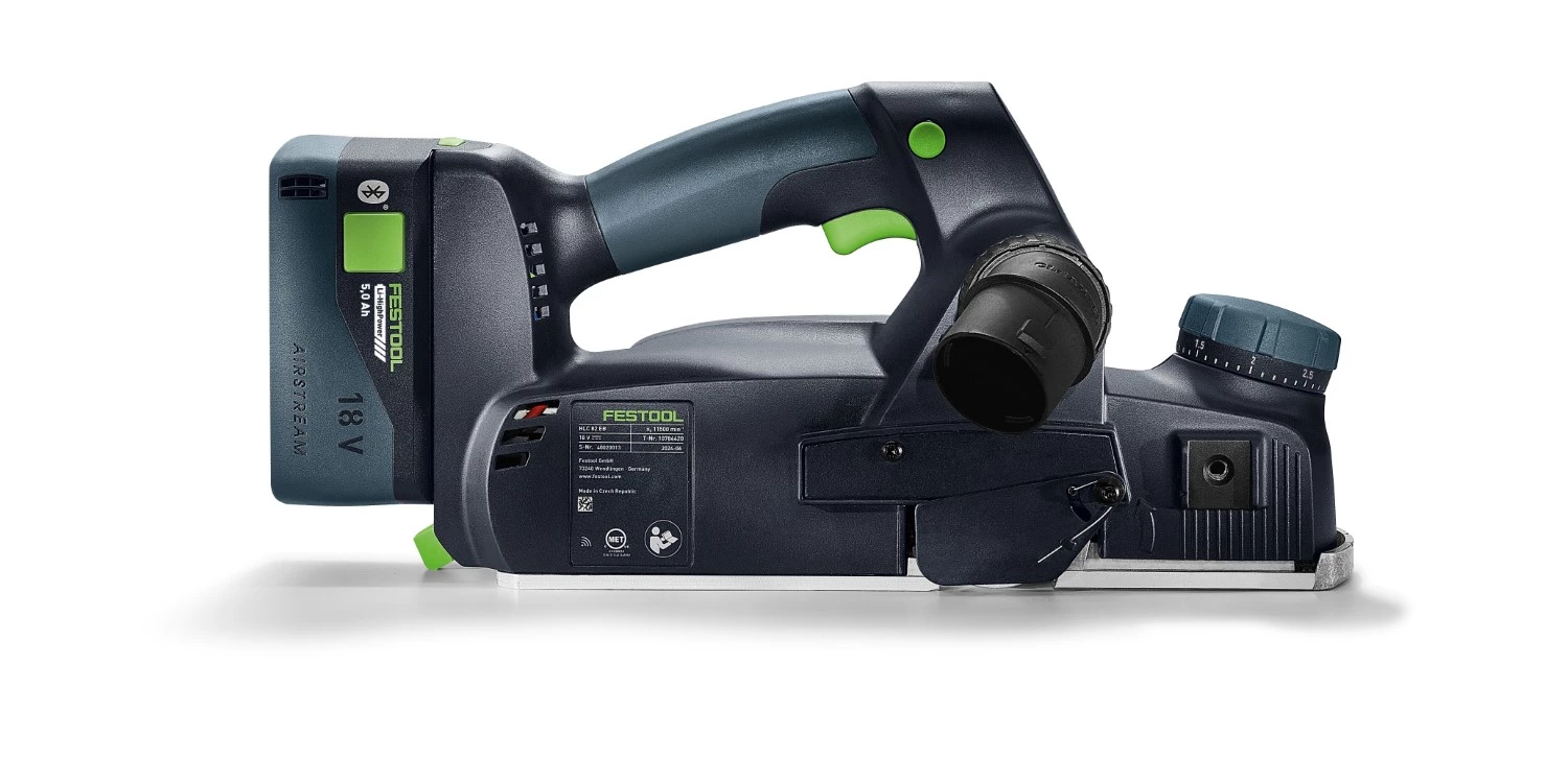 Festool HLC 82 EB-Basic-Set 18V accu schaafmachine incl accessoires in systainer - 82 mm-image