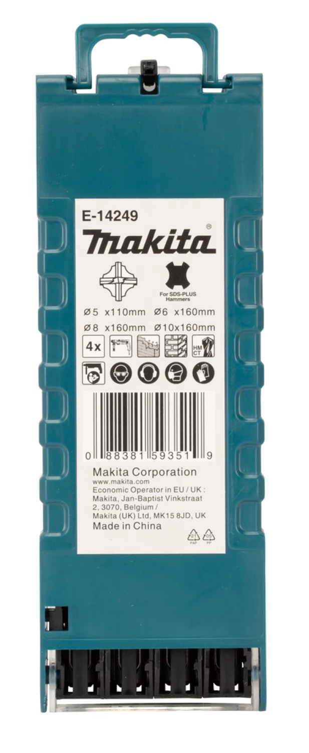 Makita E-14249 4-delige SDS-plus betonborenset-image