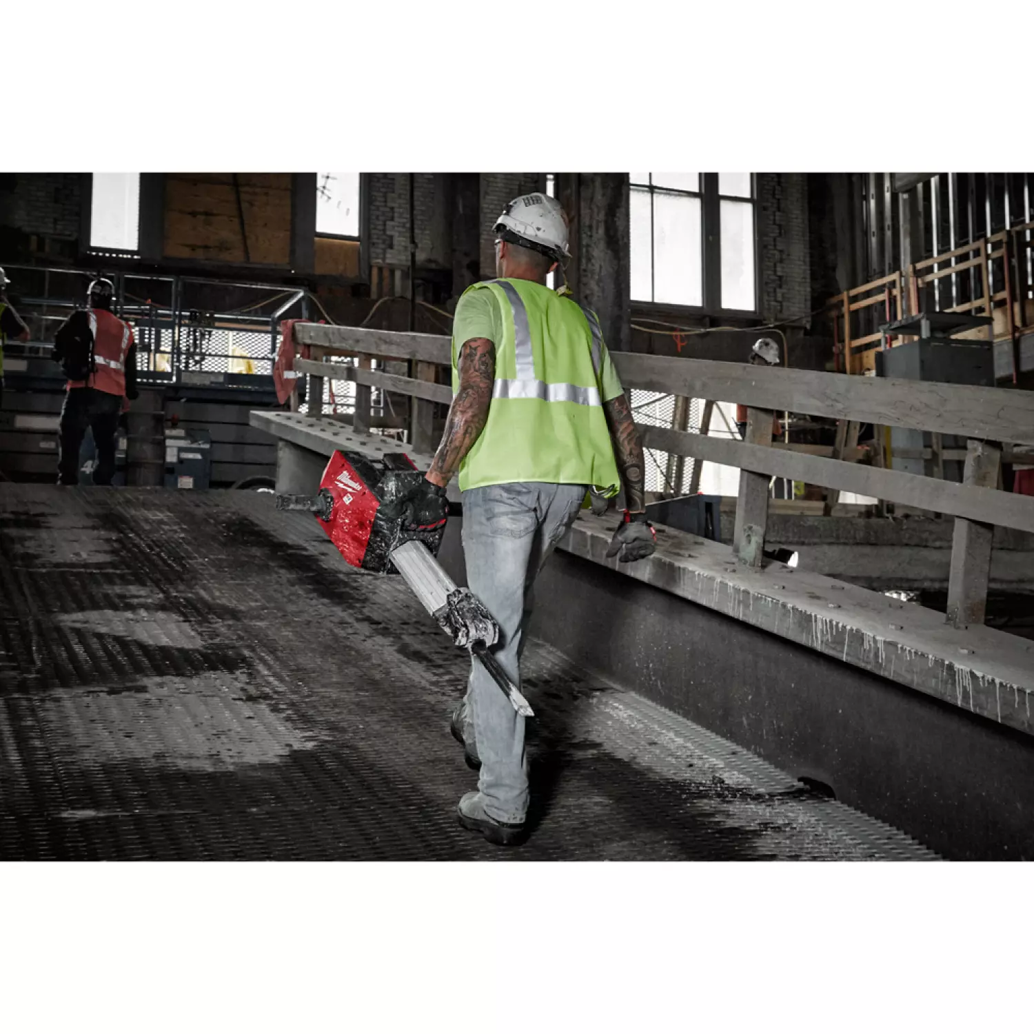 Milwaukee MXF DH2528H-602 MX Fuel accu sloophamer set (2x 6.0Ah accu) - 28mm HEX-image