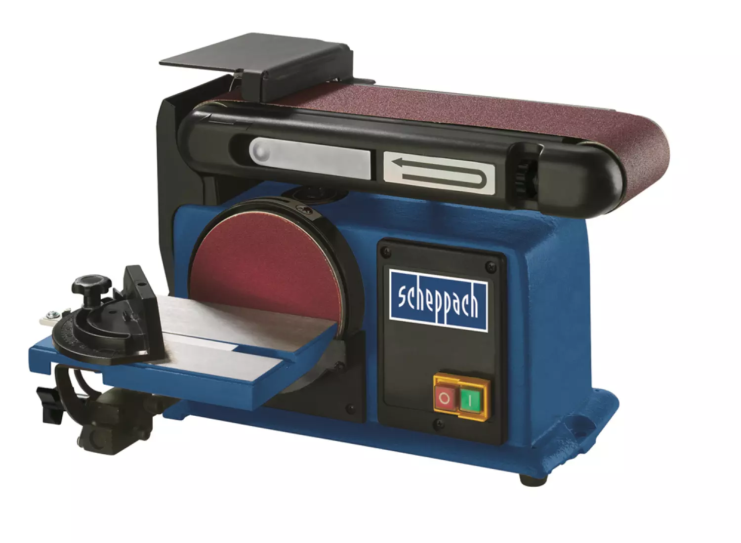 Scheppach BTS800 Band- en schijfschuurmachine - 370W - 2850tpm - 150mm-image