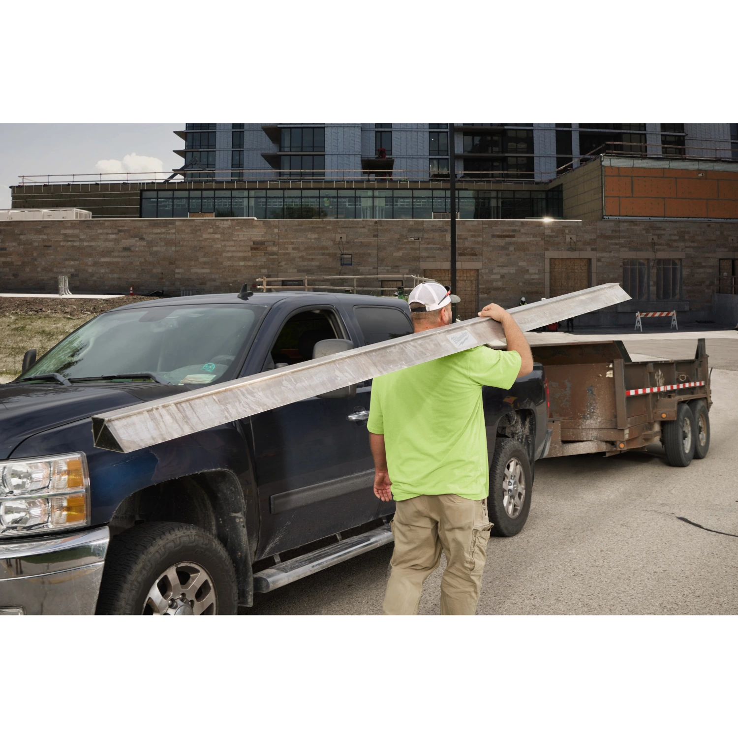 Milwaukee MXF PSC-302 MX Fuel accu beton trilspaan set (2x 3.0Ah accu)-image