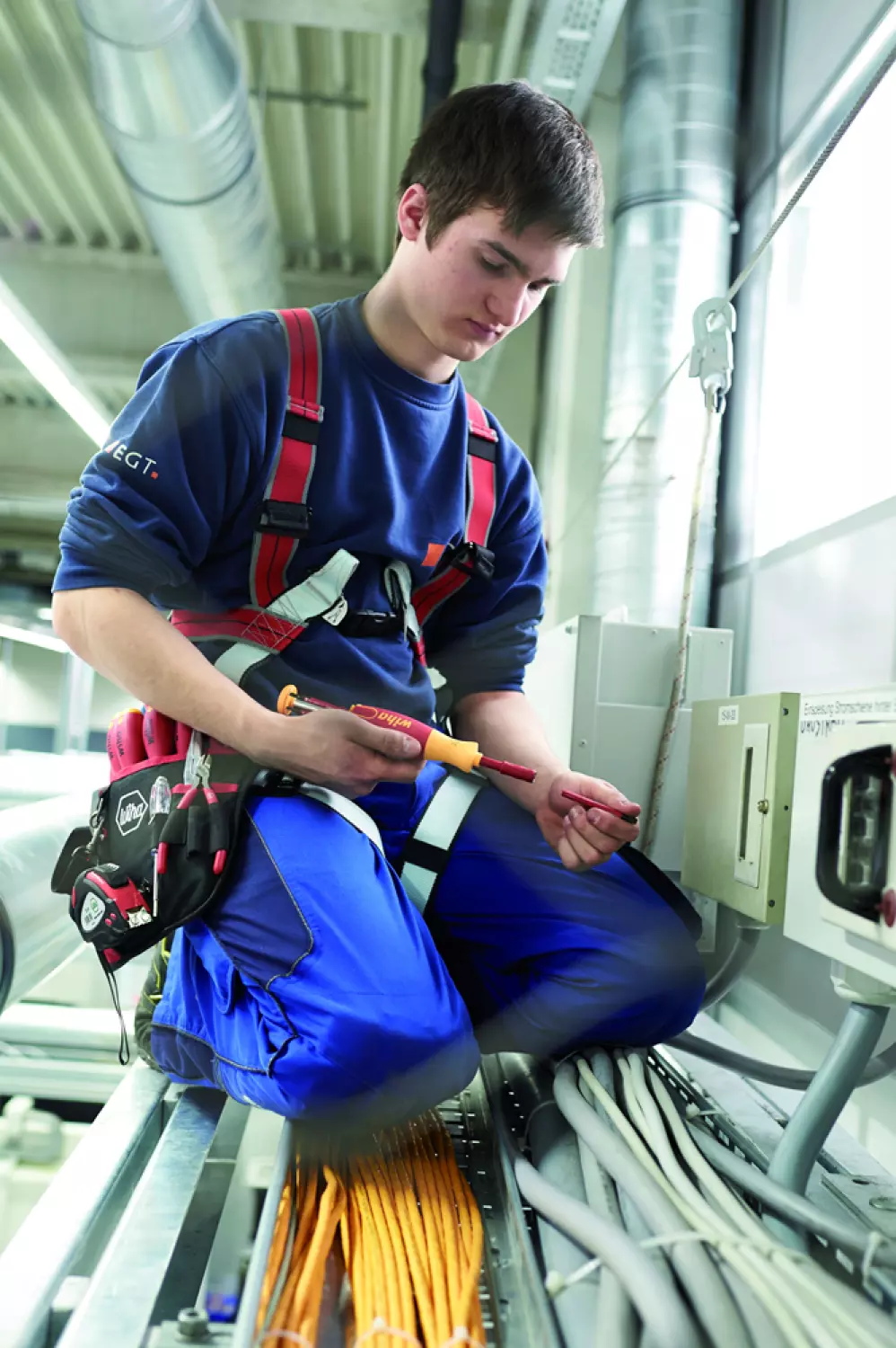 Wiha 38613 Tournevis avec magasin d'embouts LiftUp electric Phillips, PlusMinus/Pozidriv, fente avec 6 slimBits - sous blister-image