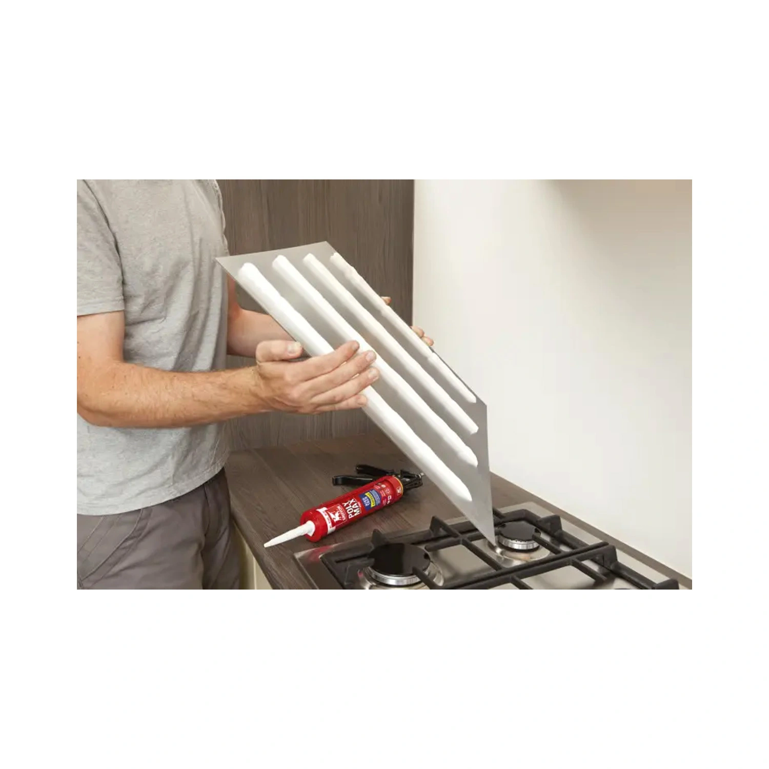 Griffon Poly Max High Tack Express Colle de montage Blanche - dans Sac à outils