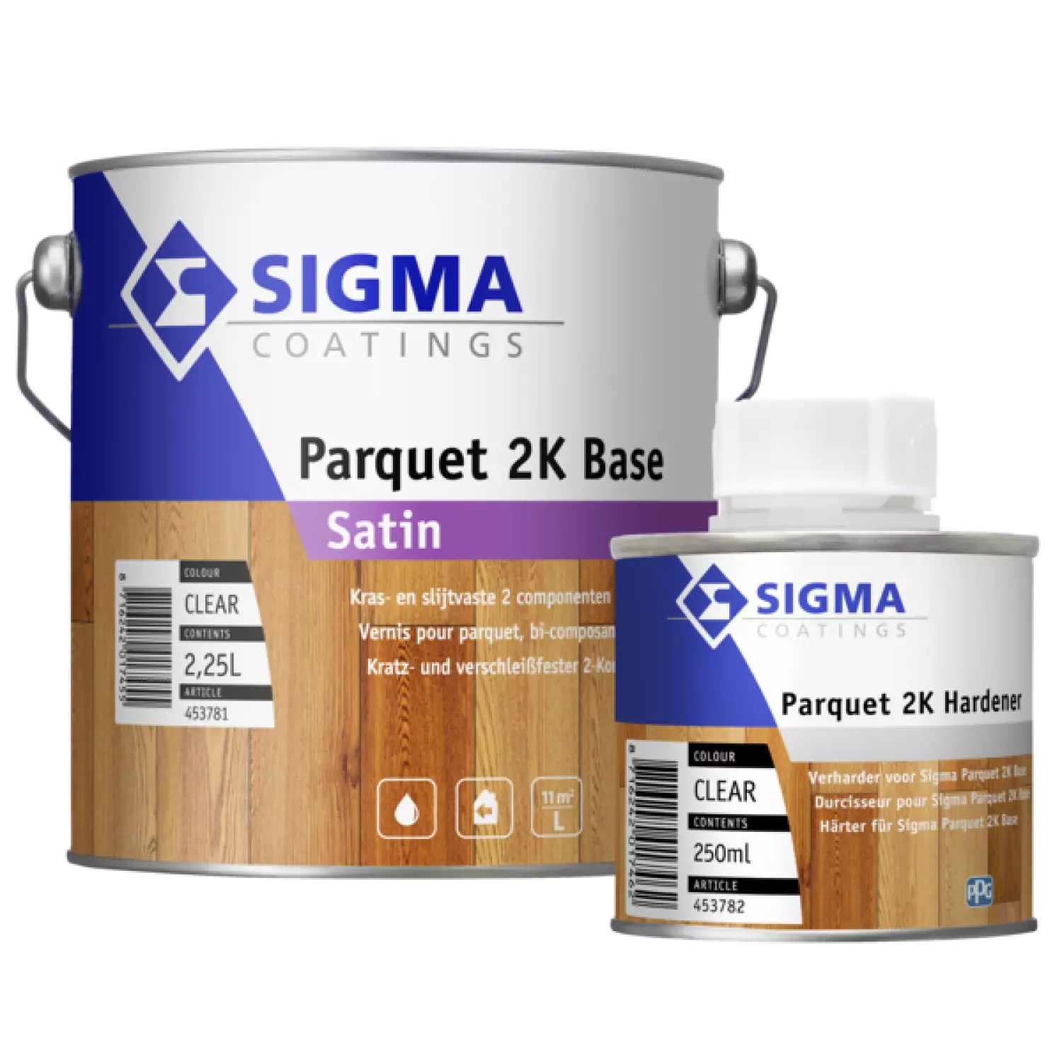 Sigma parquet satin WB set Blank 0000 2,5L-image