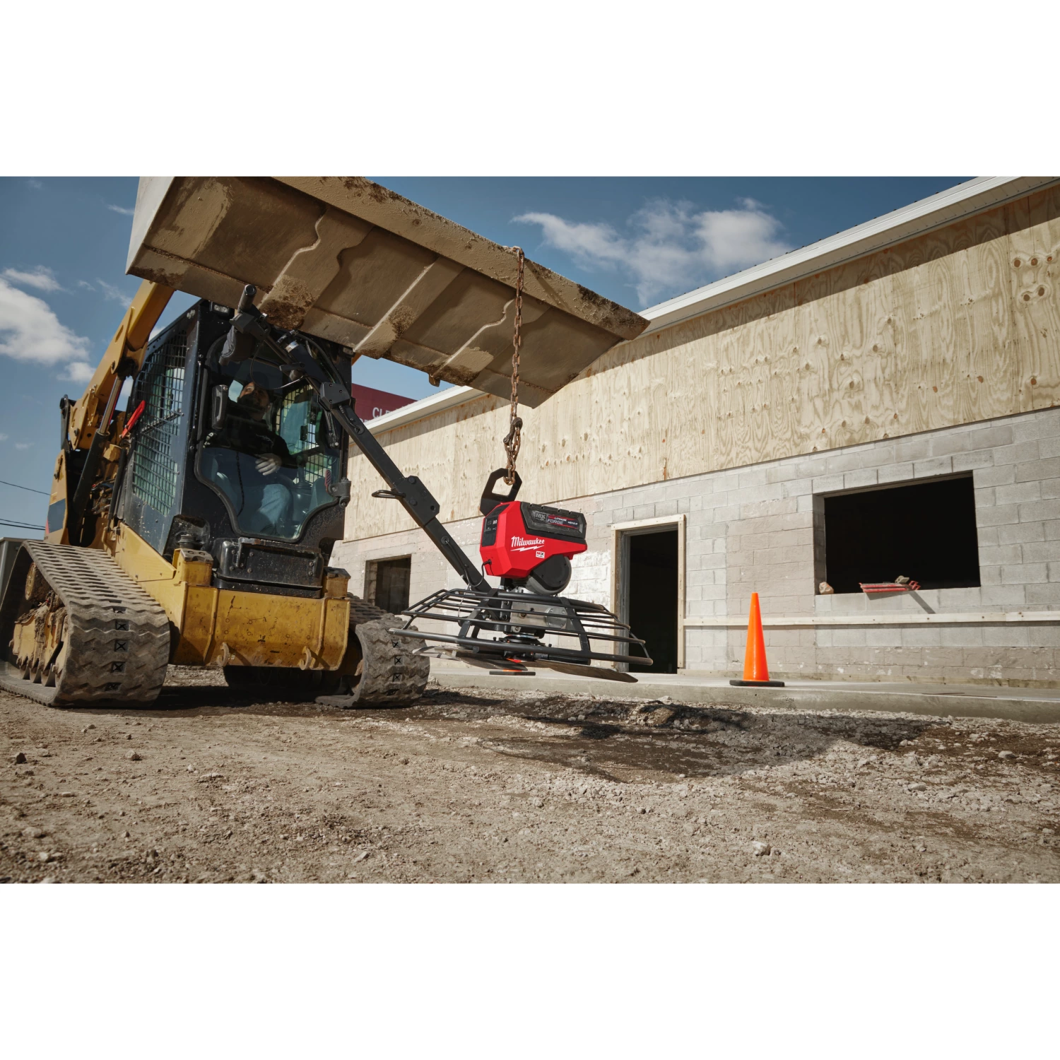 Milwaukee MXF WBT90-0 MX Fuel machine à talocher sans fils - 900mm-image