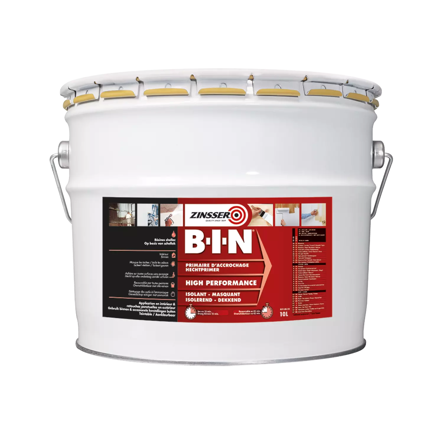 Zinsser Bin mat - Primer - wit - 10L-image