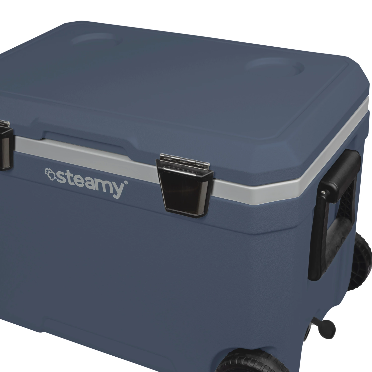 Steamy SCR70WBE 70 Koelbox op wielen - 70L - Blauw-image