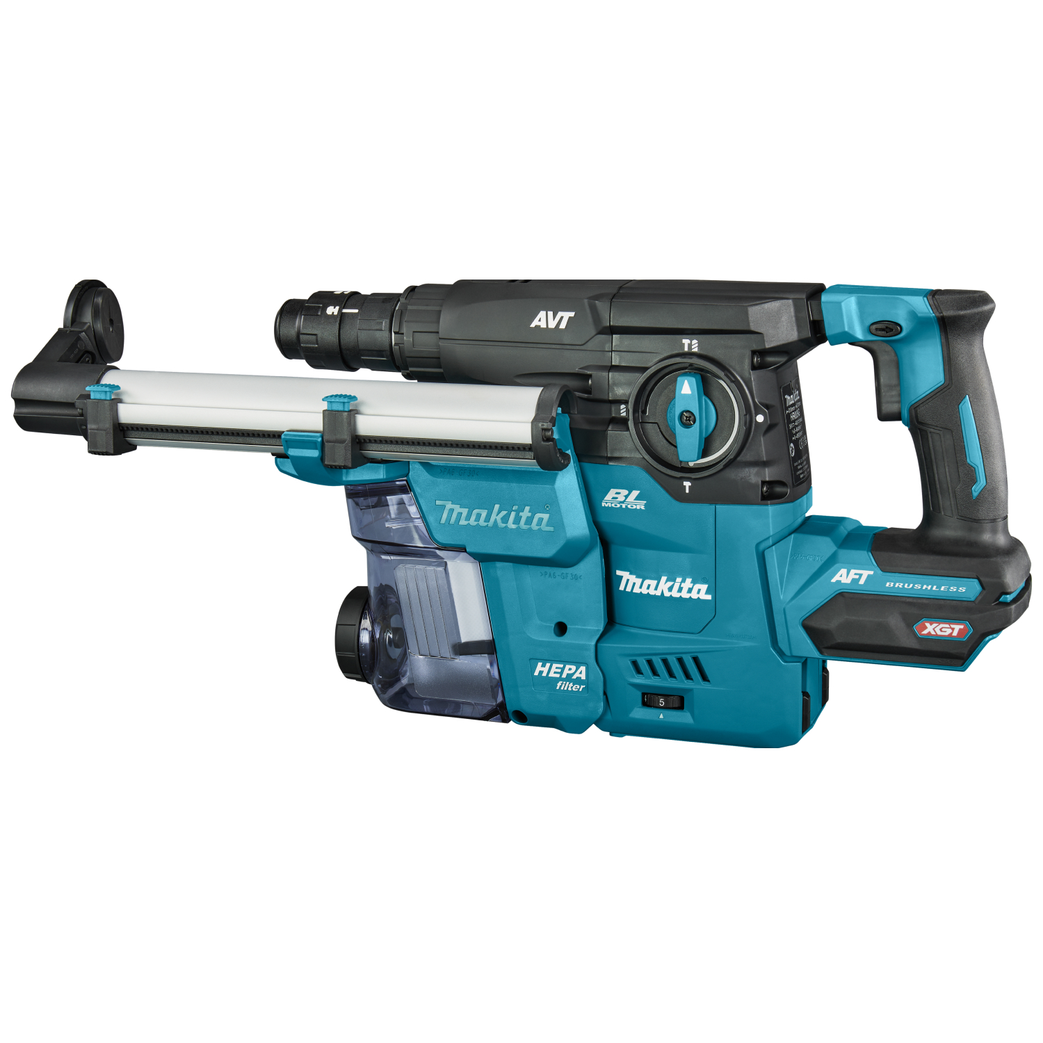 Makita HR009GZ02 XGT 40V Max Combihamer body met stofafzuiging in kunststof koffer - 3,9 J-image