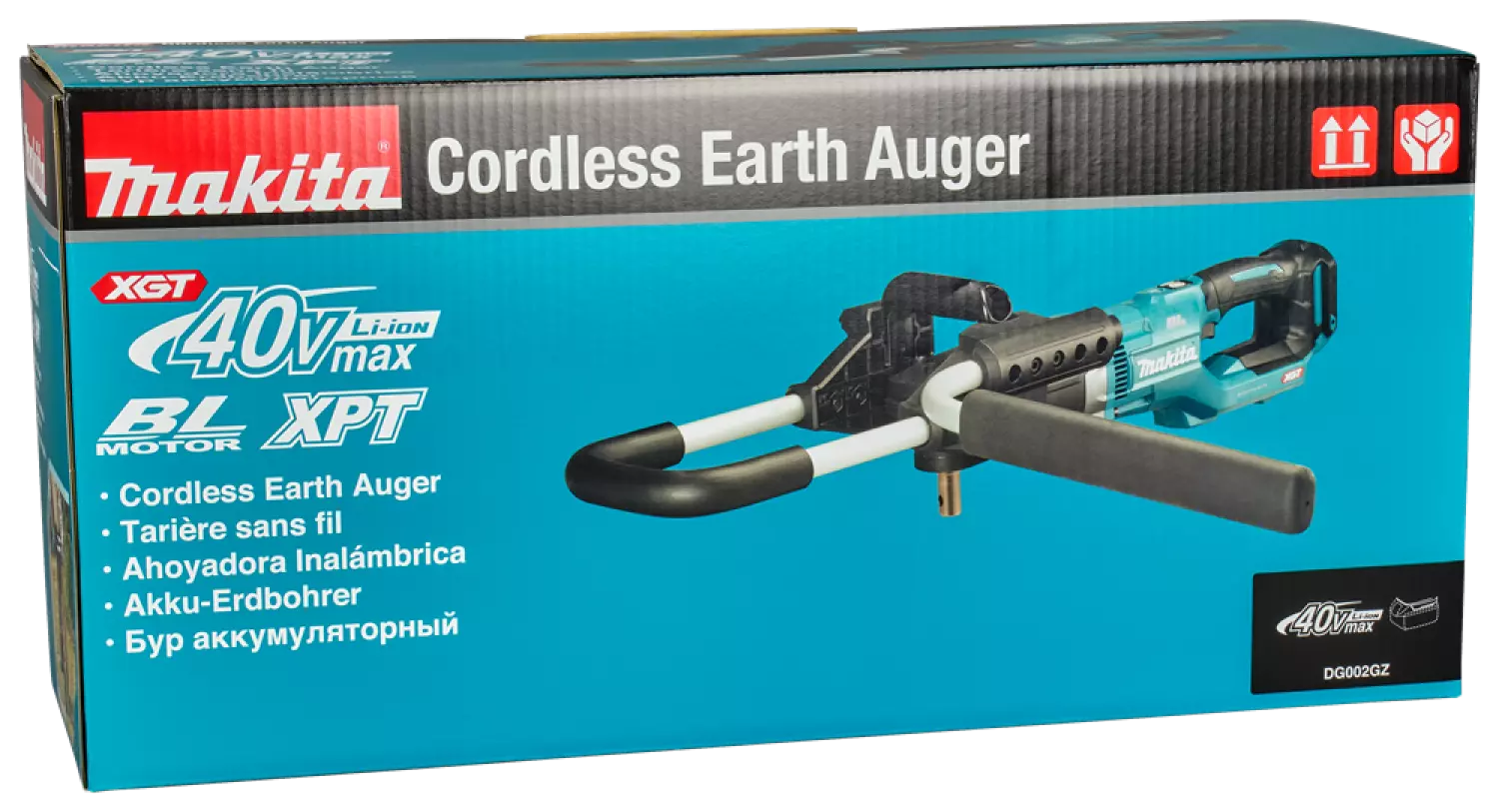 Makita DG002GZ XGT 40V Li-ion max accu grondboor body - 20mm - Koolborstelloos-image