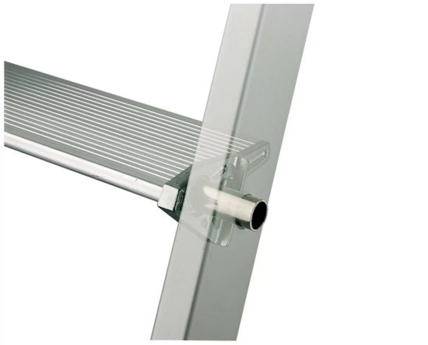 Little Jumbo 1223700003 Industrietrap 2370 - Enkel - Aluminium - 1 x 3 treden - max. werkhoogte 2,66m-image