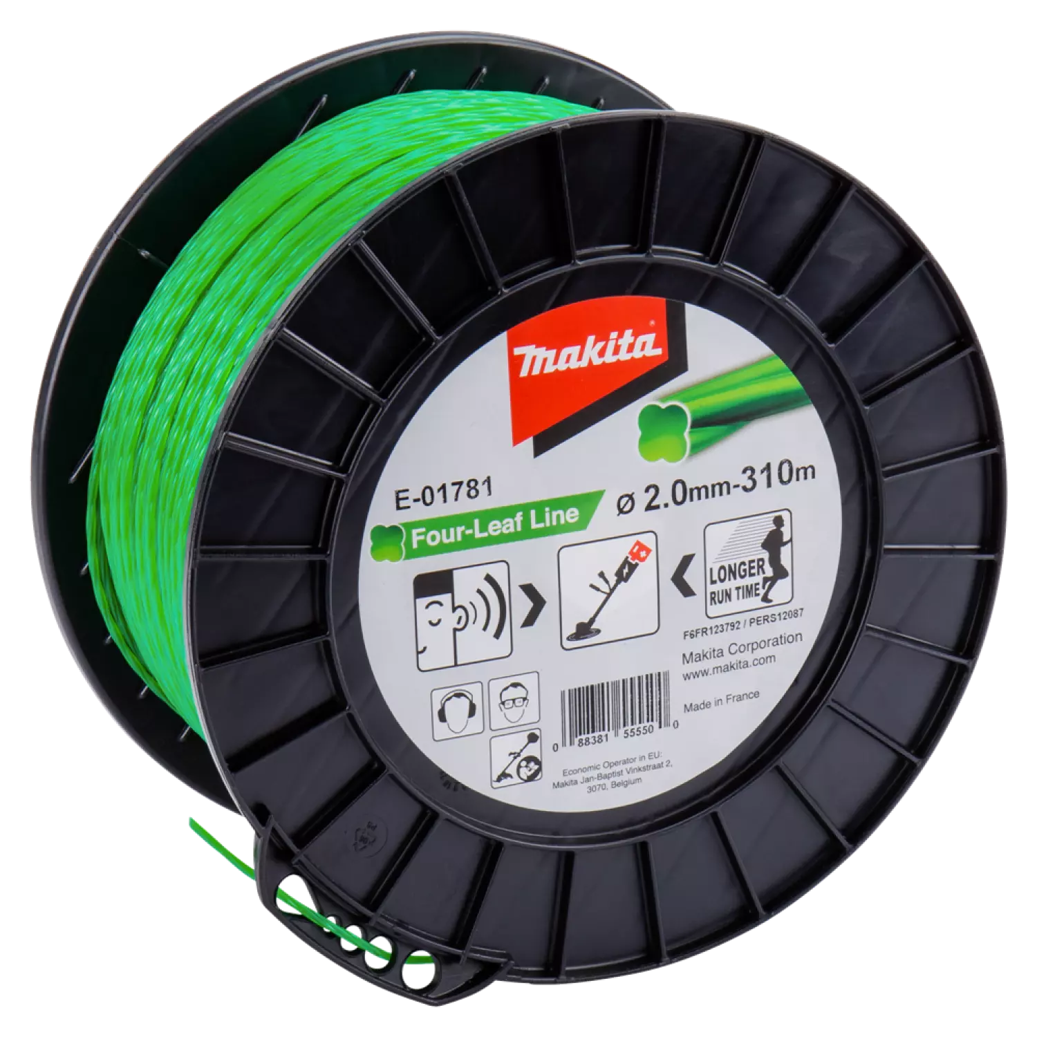 Makita E -01781 Fil de coupe - 2 mm x 310 m-image