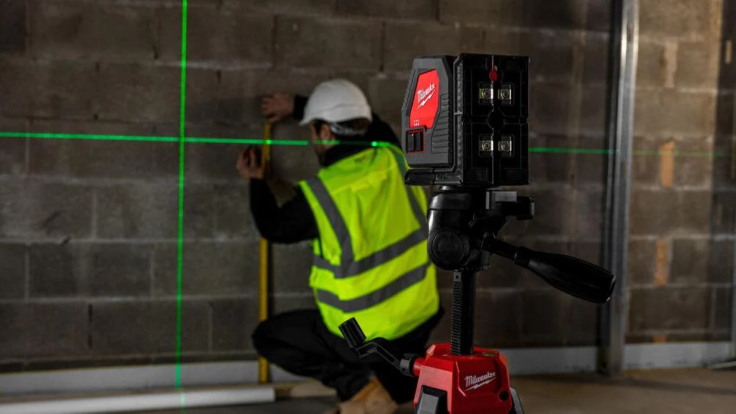 Milwaukee CLL-C Laser à lignes croisées - Vert-image