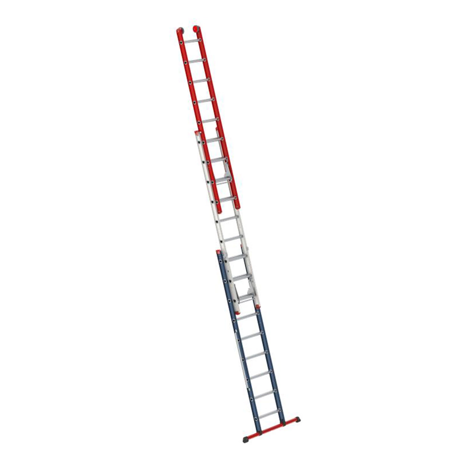 Altrex Mounter WK-editie RWB Reformladder - Aluminium - 3 x 9 sporten - max. werkhoogte 6,2m - met stabiliteitsbalk-image