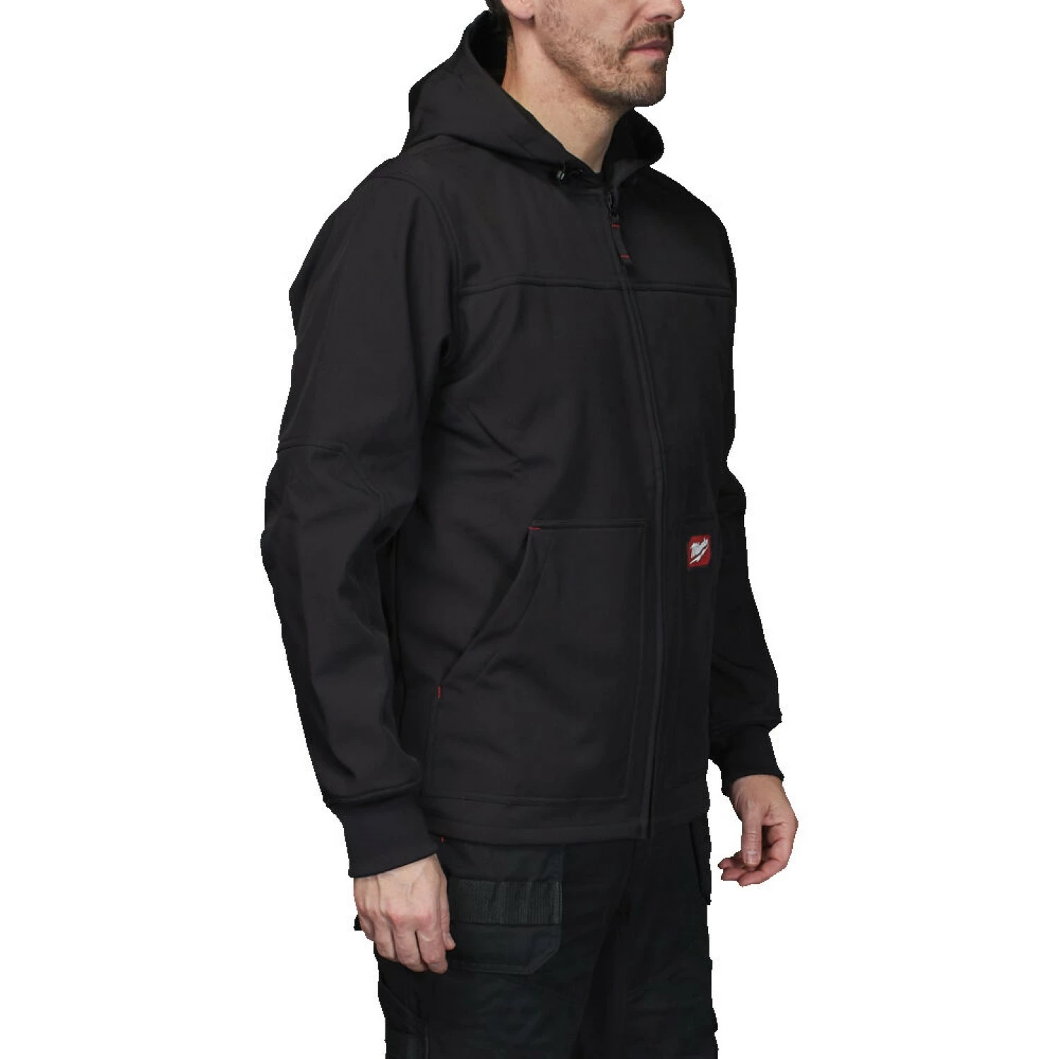 Milwaukee 4932498271 Freeflex Softshell jas met capuchon - zwart - maat S-image