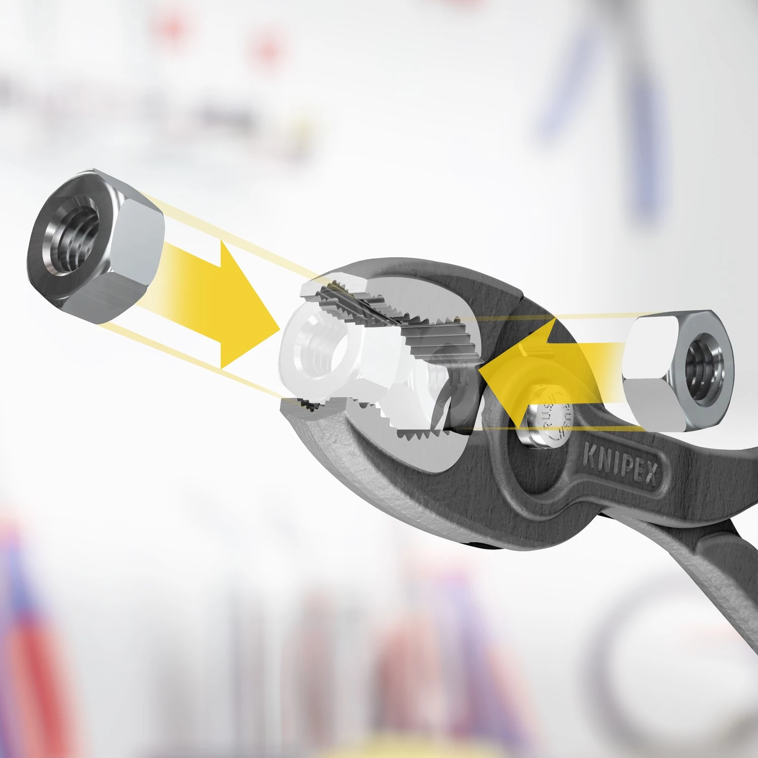 Knipex 82 01 200 S02 TwinGrip Griptang - 200mm - Limited Edition-image