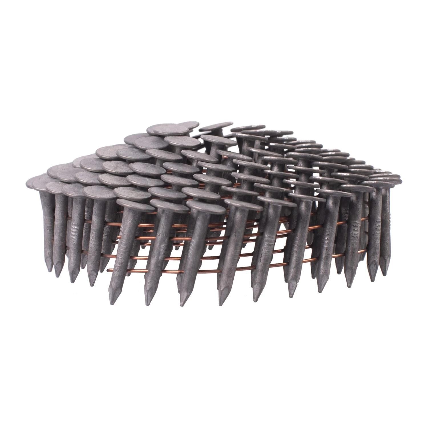 Milwaukee 4932499326 Clous en rouleau - Tige lisse - galvanisés à chaud 15° Tête ronde - 3,05 x 32 mm - 2160 pièces.-image