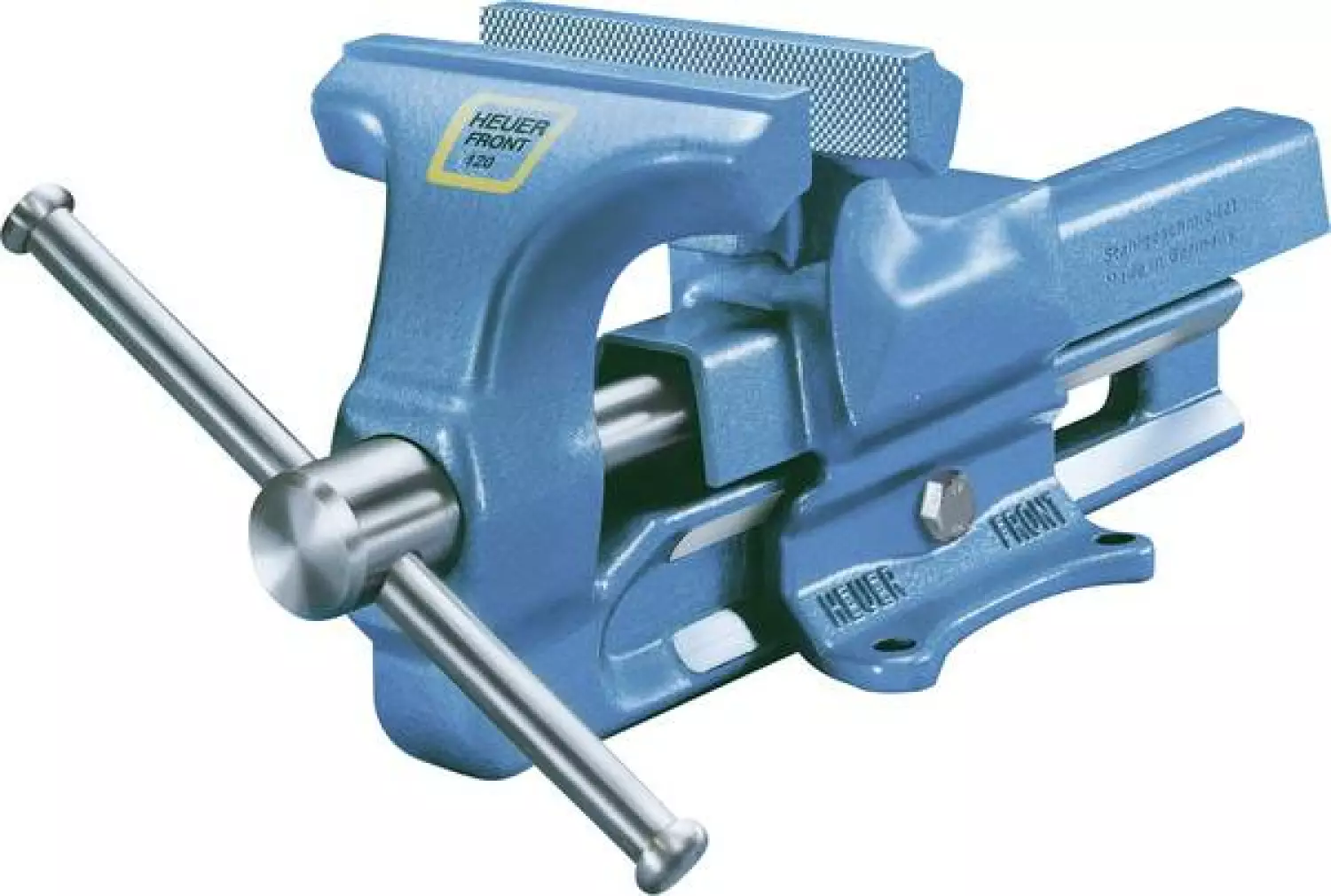 Heuer 100160 Bankschroef - Staal - Bekbreedte 160mm - Klembereik 225mm-image